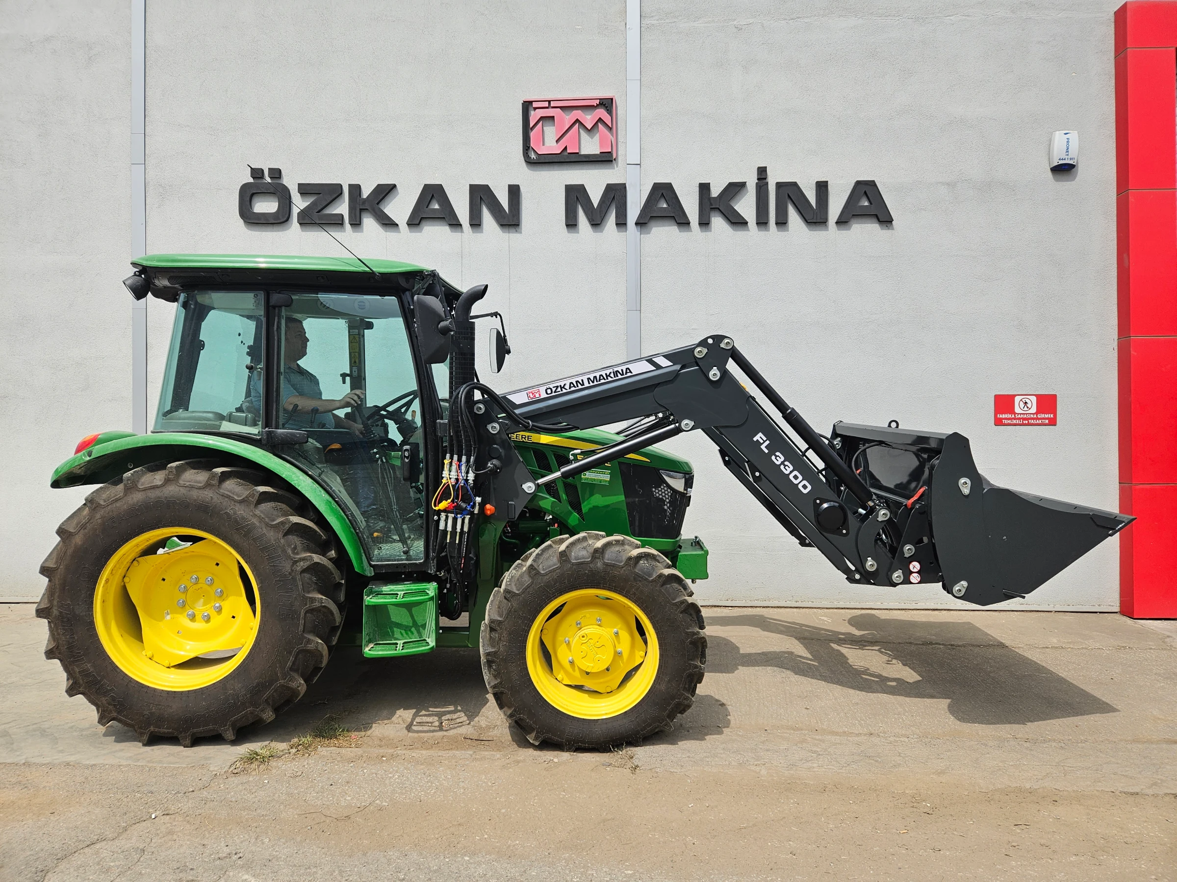 John Deere 5075 E Özkan Makina uygulama 8