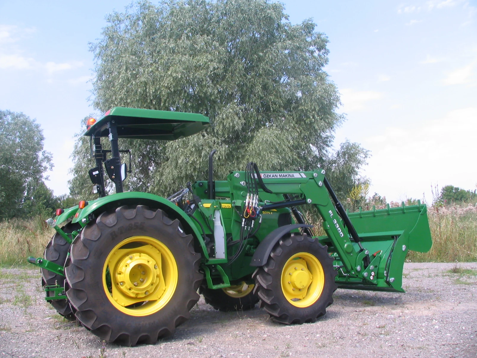 John Deere 5075 E Özkan Makina uygulama 21