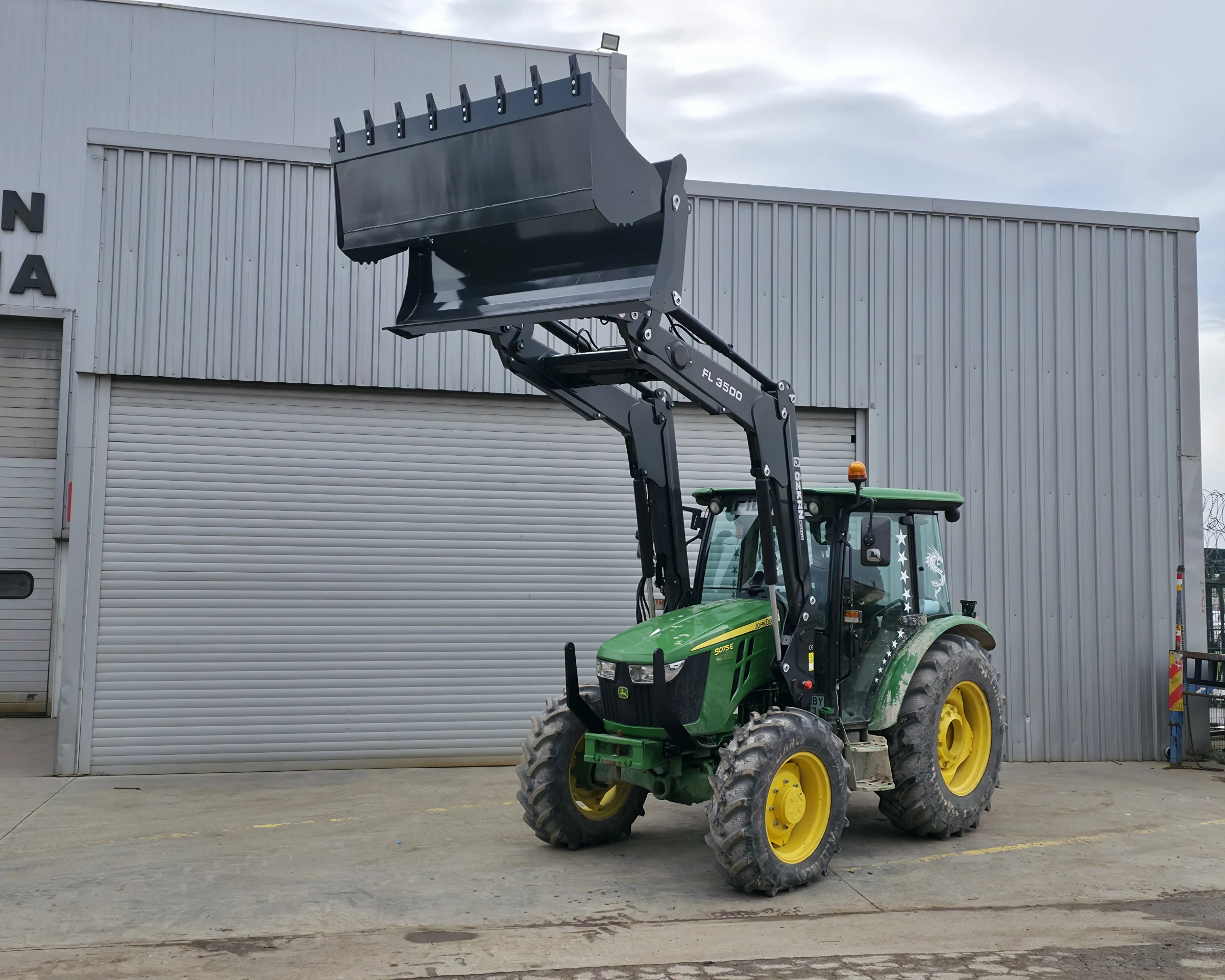 John Deere 5075 E Özkan Makina uygulama 18