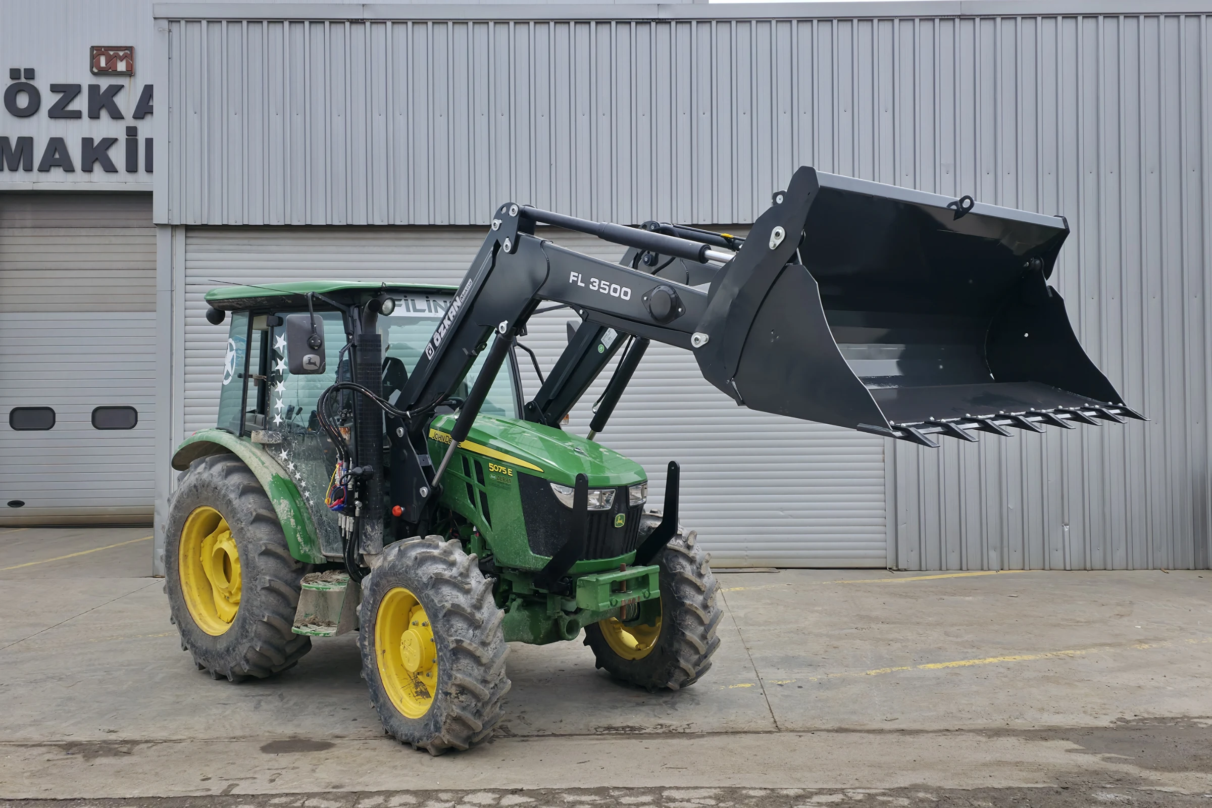 John Deere 5075 E Özkan Makina uygulama 12