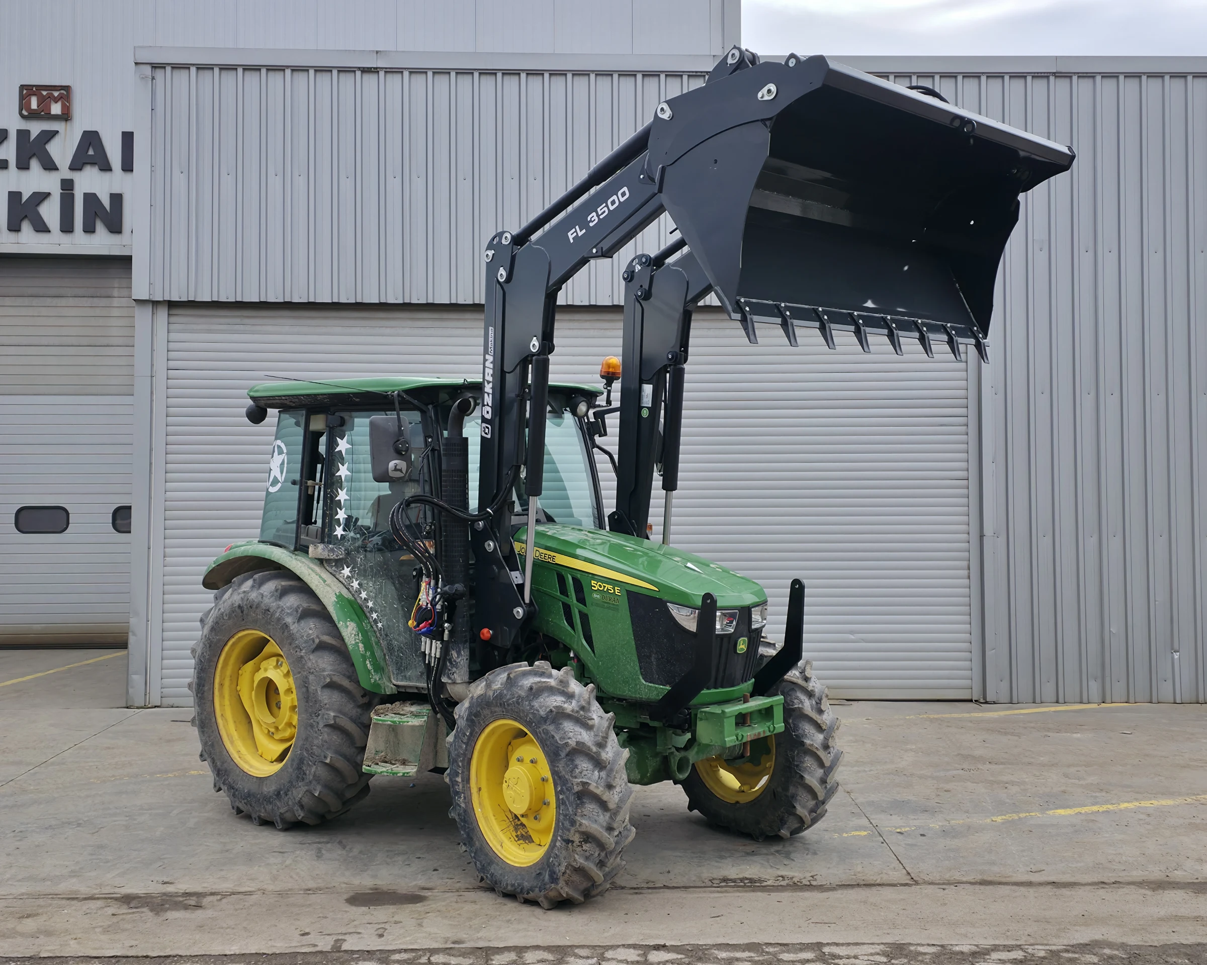 John Deere 5075 E Özkan Makina uygulama 13