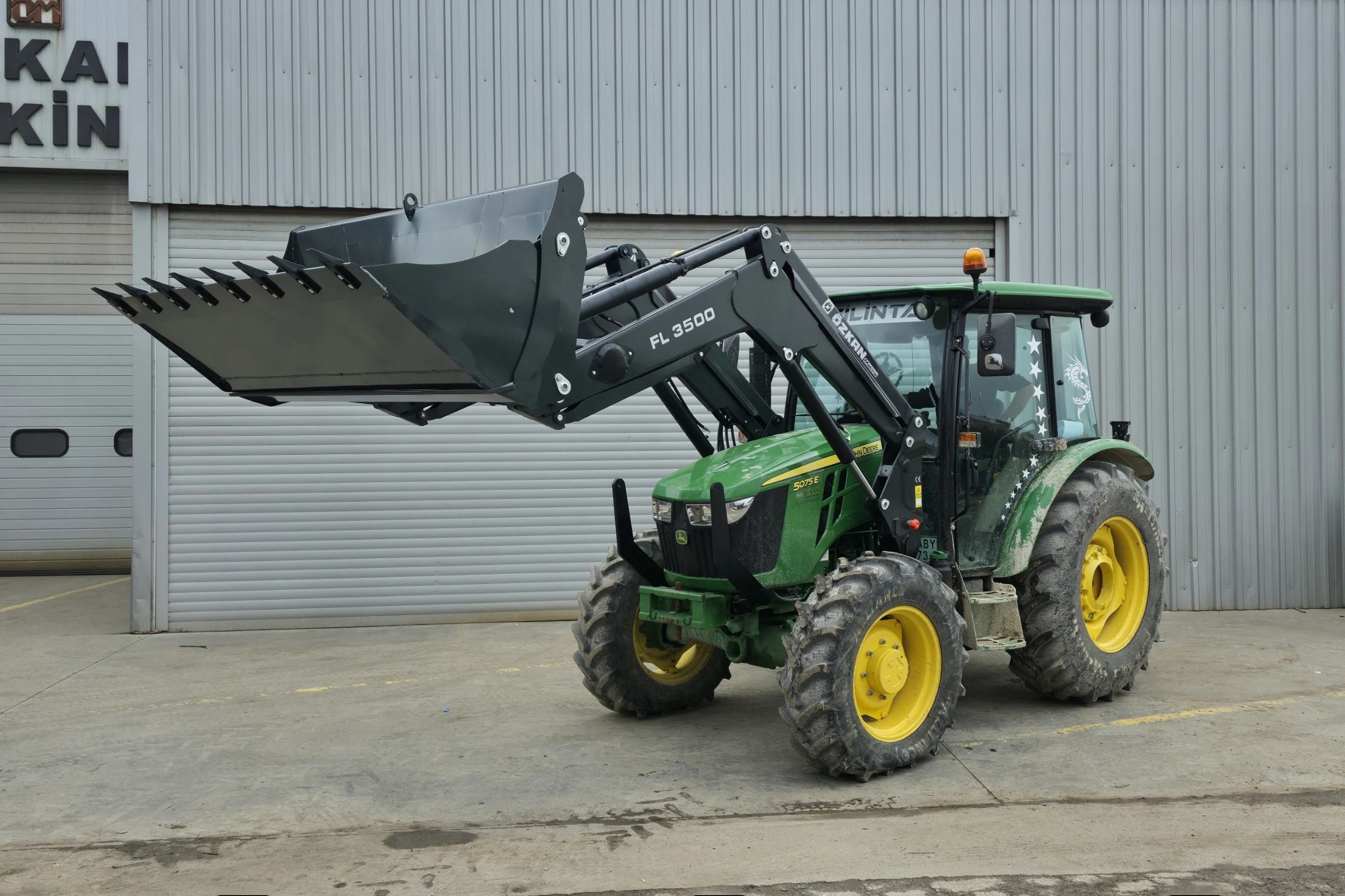 John Deere 5075 E Özkan Makina uygulama 17