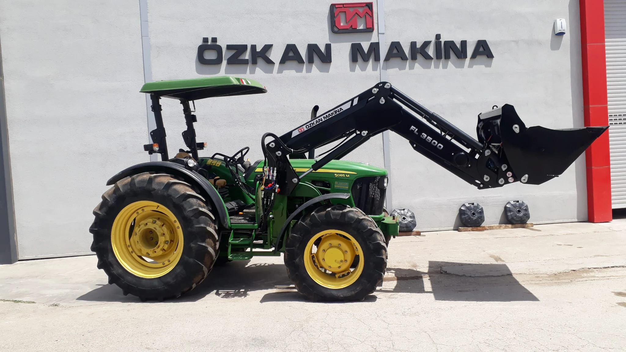 John Deere 5085 M Özkan Makina uygulama 1
