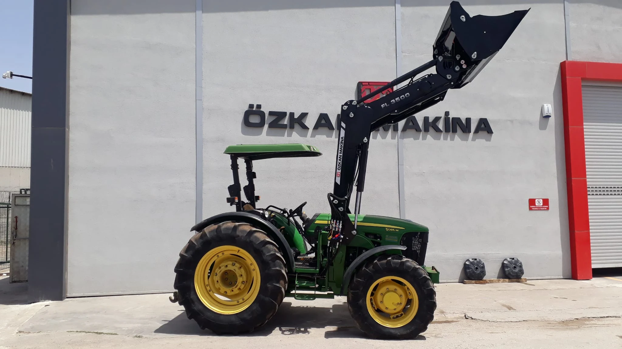 John Deere 5085 M Özkan Makina uygulama 2