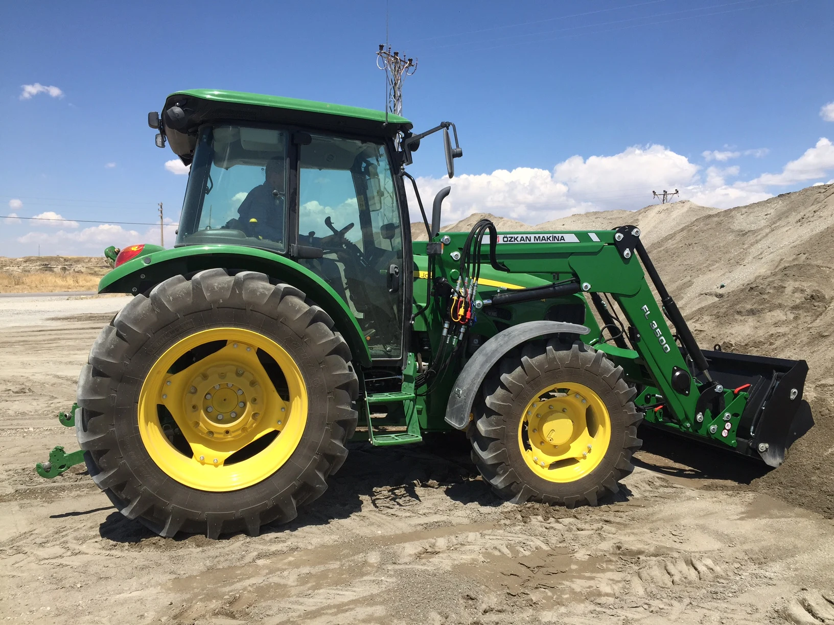 John Deere 5085 M Özkan Makina uygulama 4