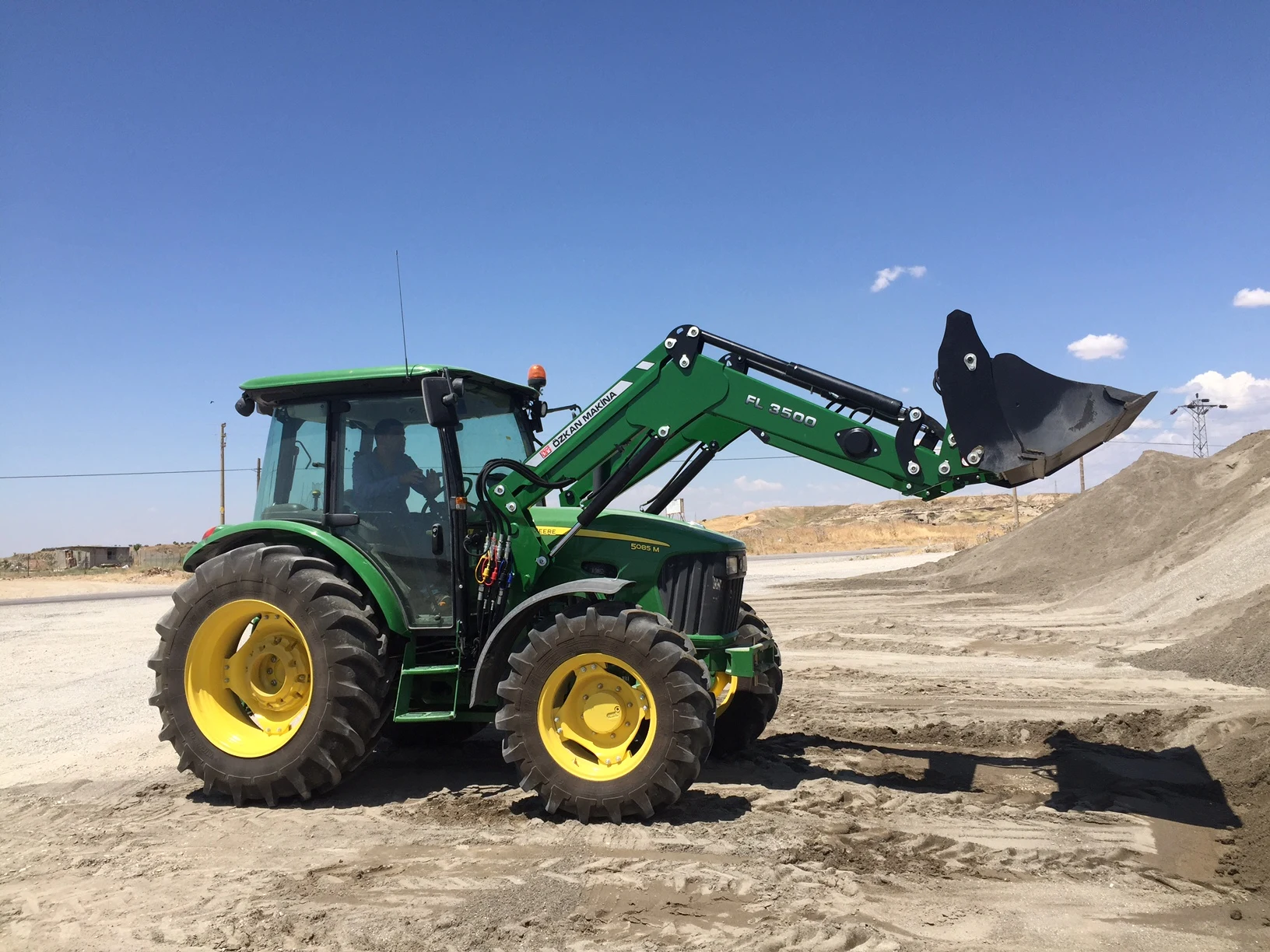 John Deere 5085 M Özkan Makina uygulama 6