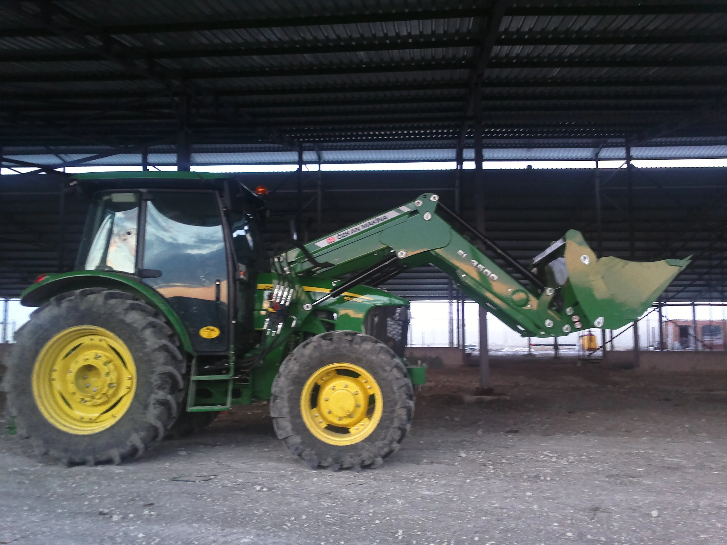 John Deere 5105 Özkan Makina uygulama 1
