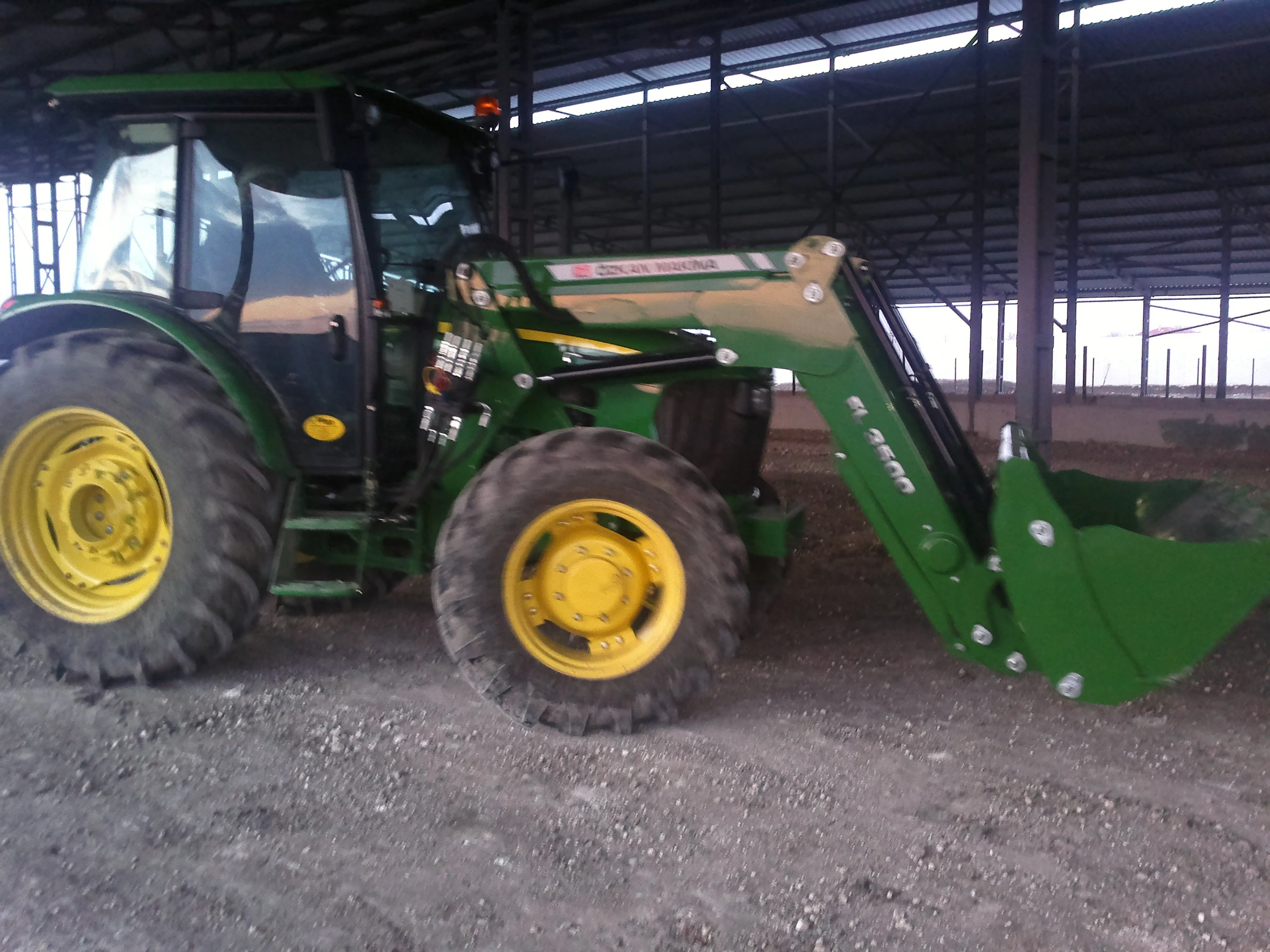 John Deere 5105 Özkan Makina uygulama 3