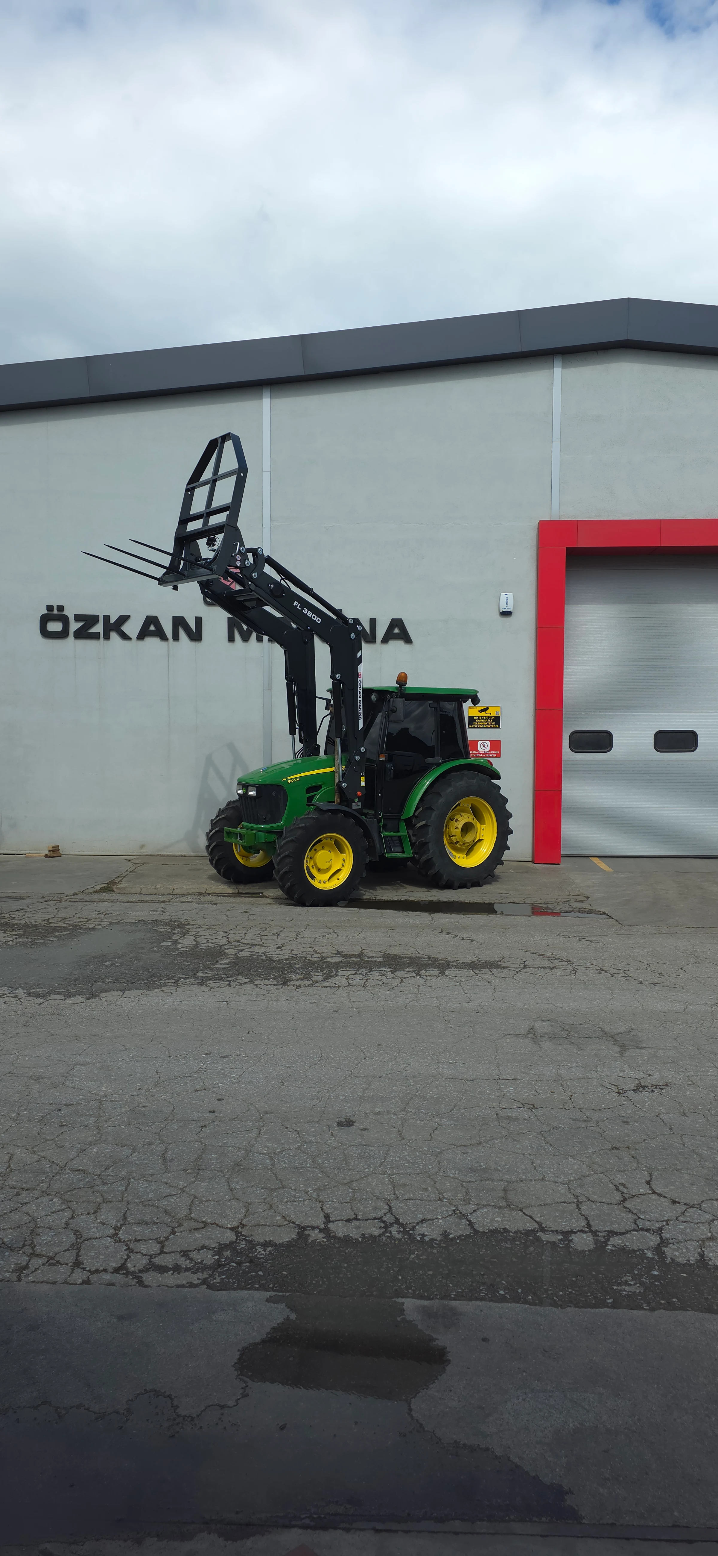 John Deere 5105 M Özkan Makina uygulama 12