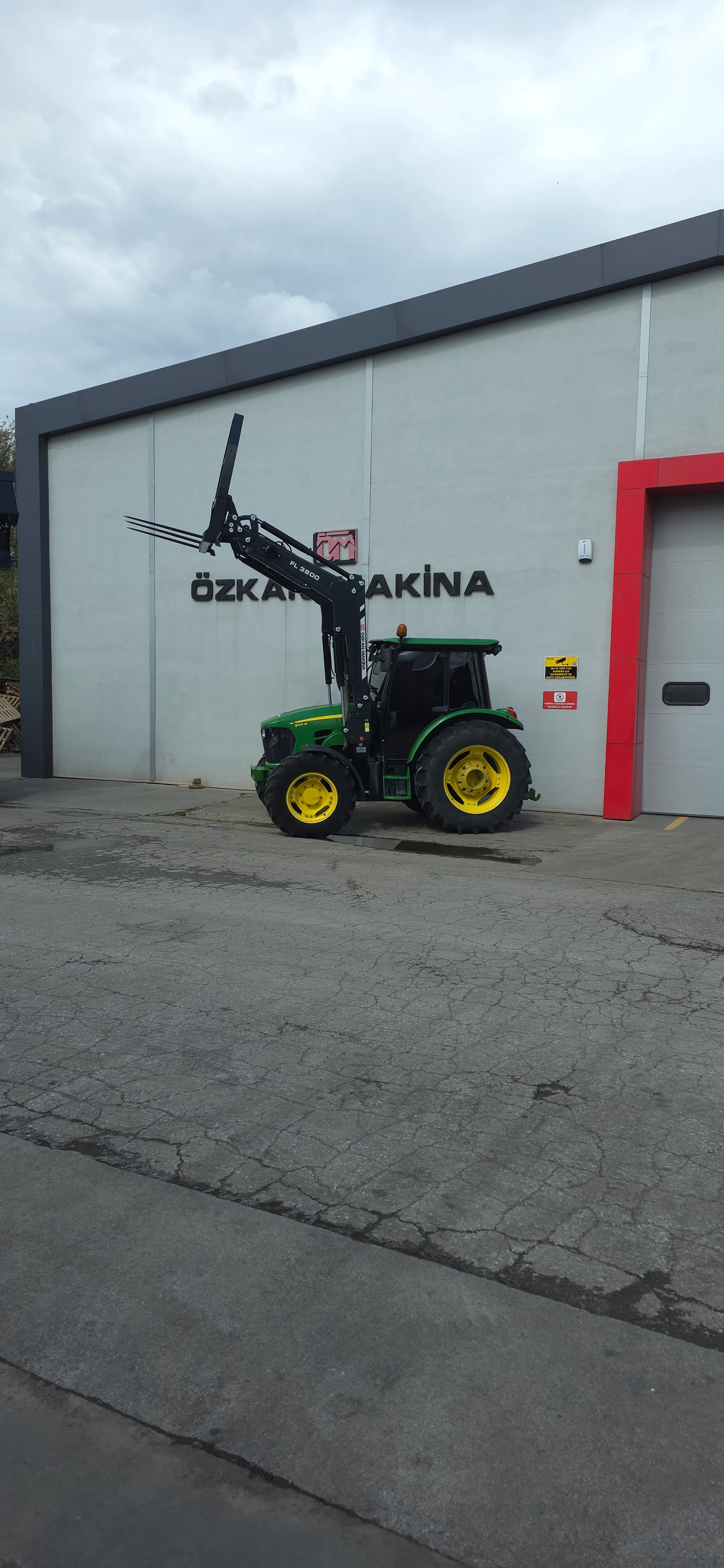 John Deere 5105 M Özkan Makina uygulama 13