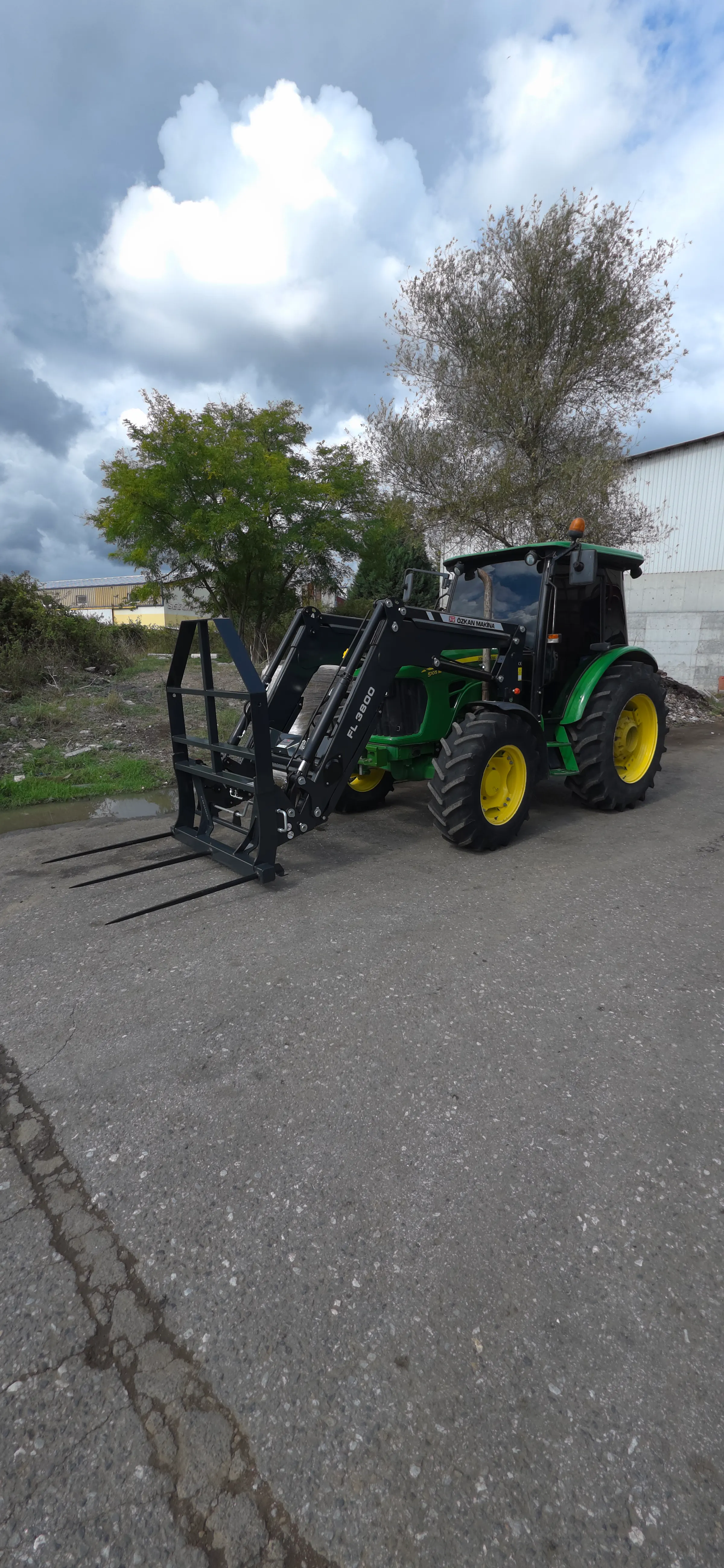 John Deere 5105 M Özkan Makina uygulama 14