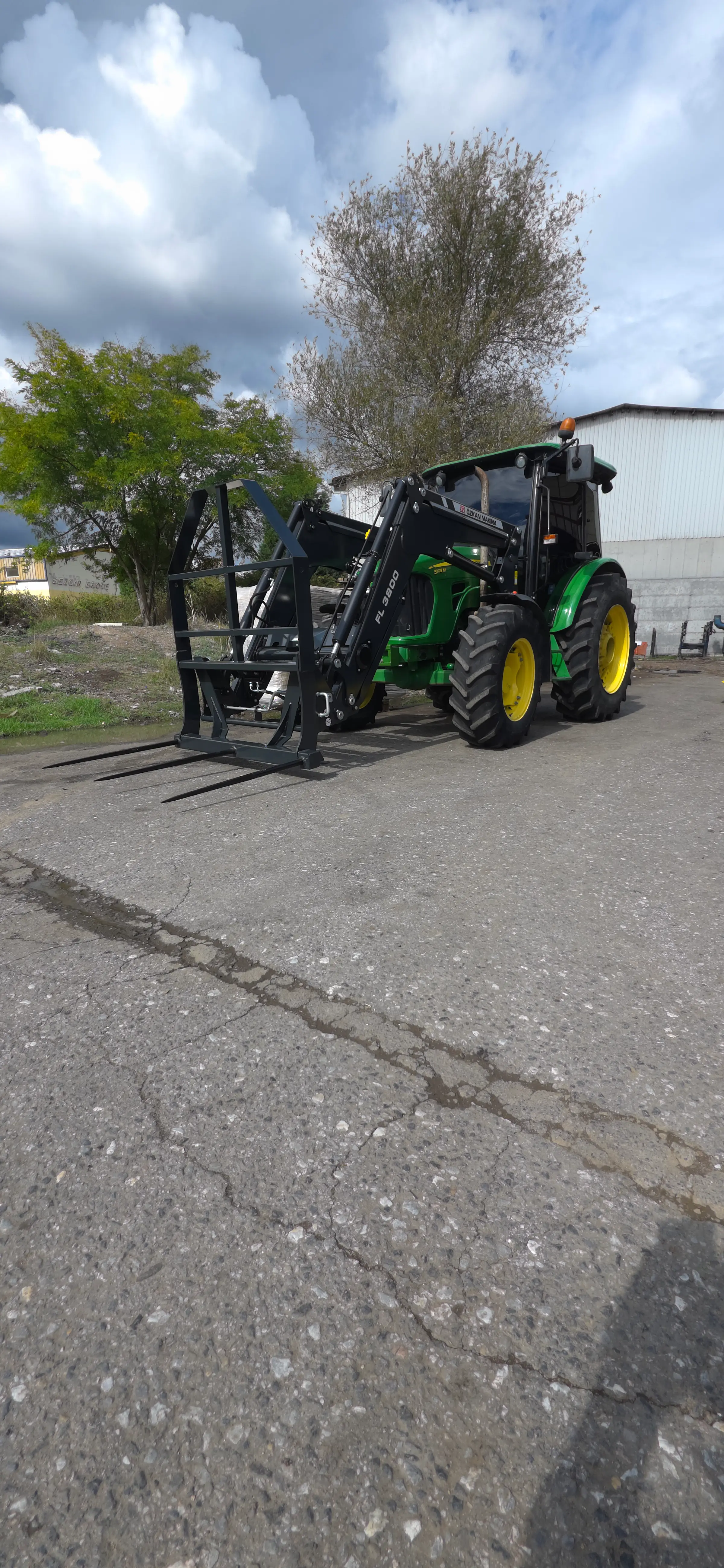 John Deere 5105 M Özkan Makina uygulama 16