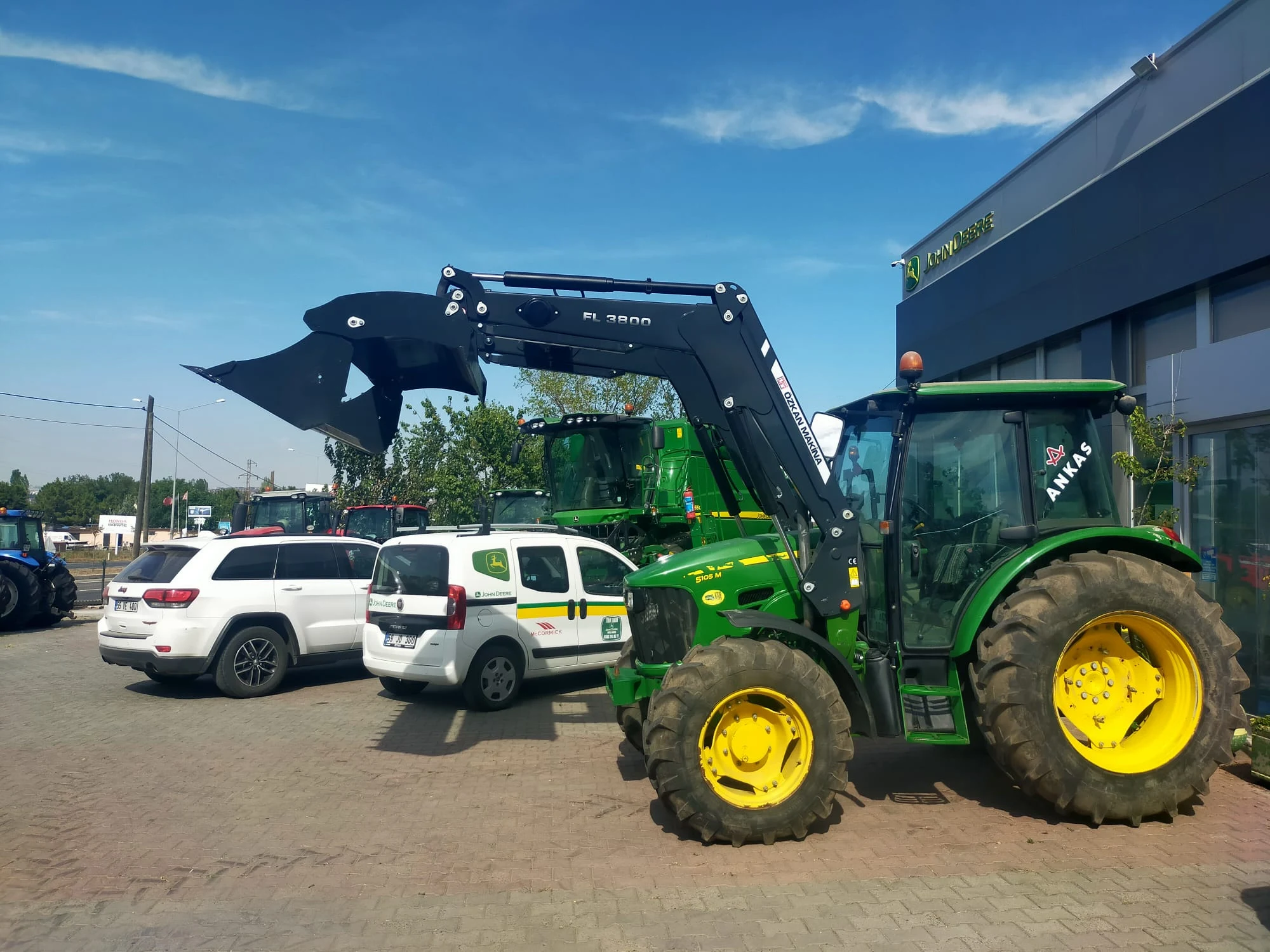 John Deere 5105 M Özkan Makina uygulama 2