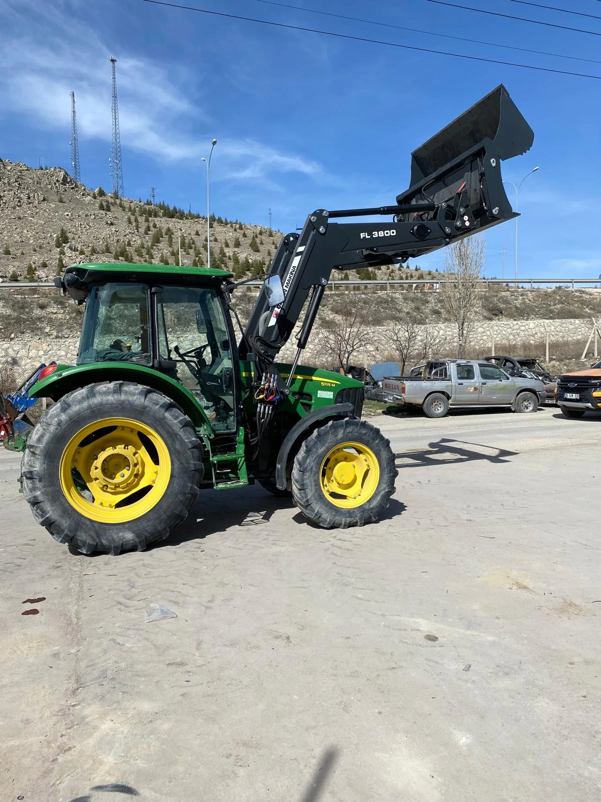 John Deere 5105 M Özkan Makina uygulama 3