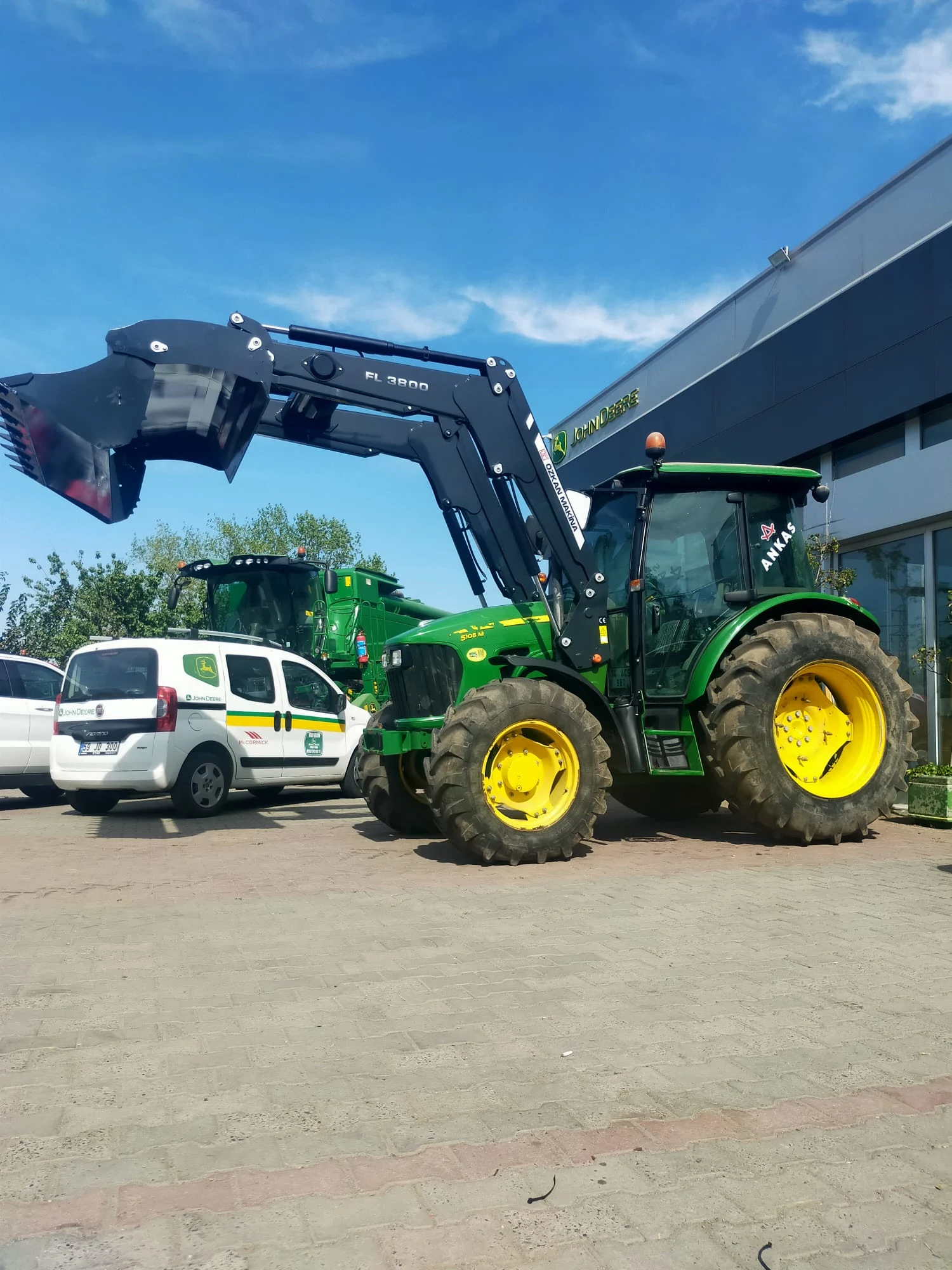 John Deere 5105 M Özkan Makina uygulama 4
