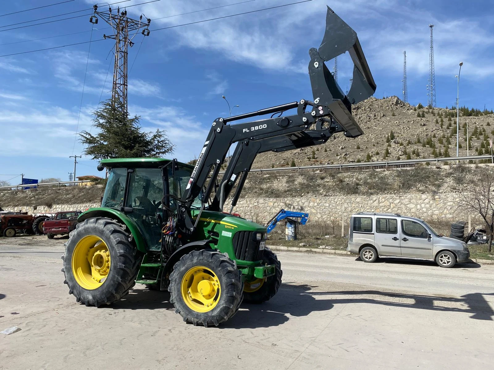 John Deere 5105 M Özkan Makina uygulama 5