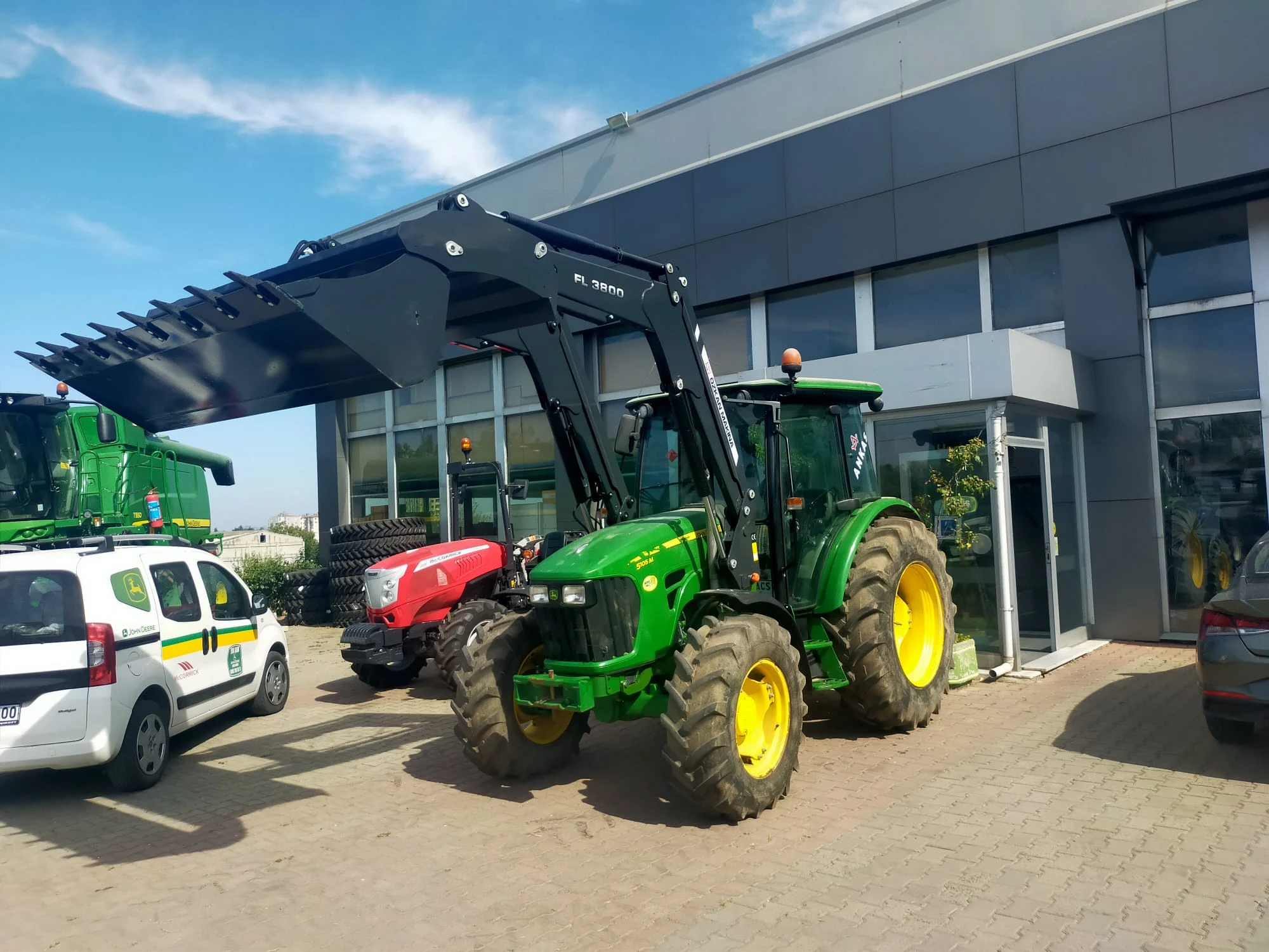 John Deere 5105 M Özkan Makina uygulama 6