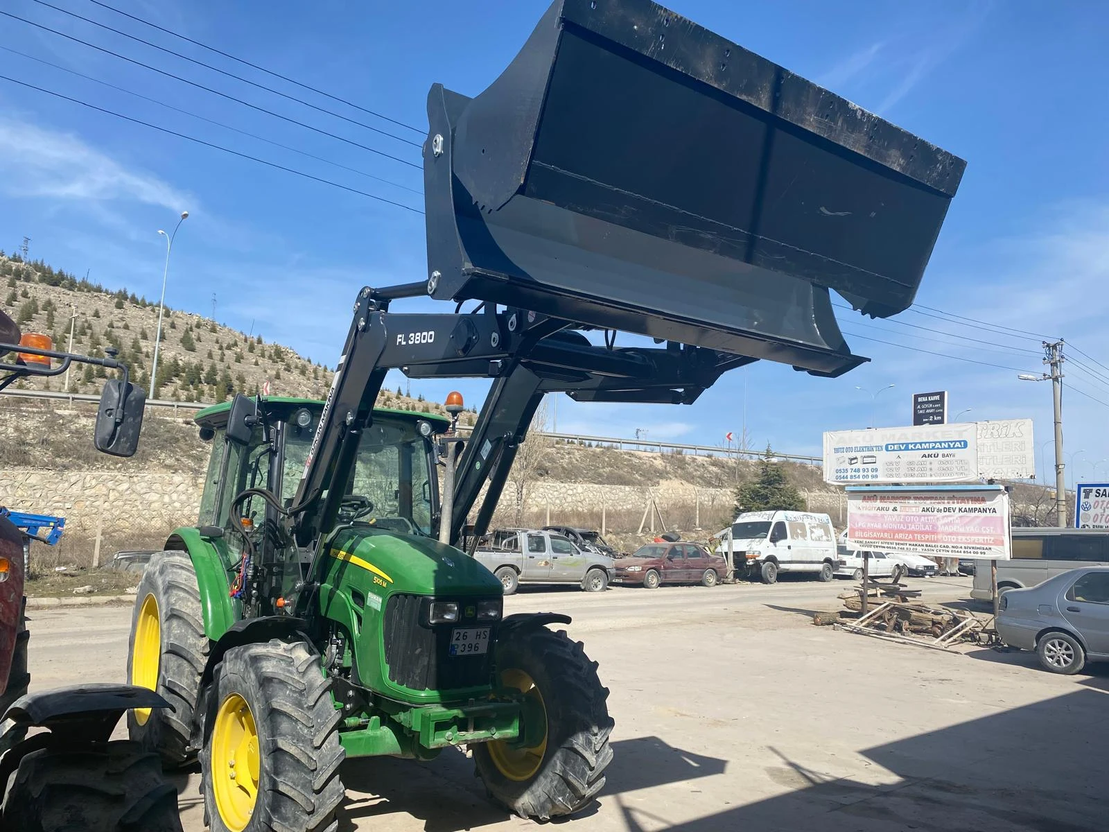 John Deere 5105 M Özkan Makina uygulama 9
