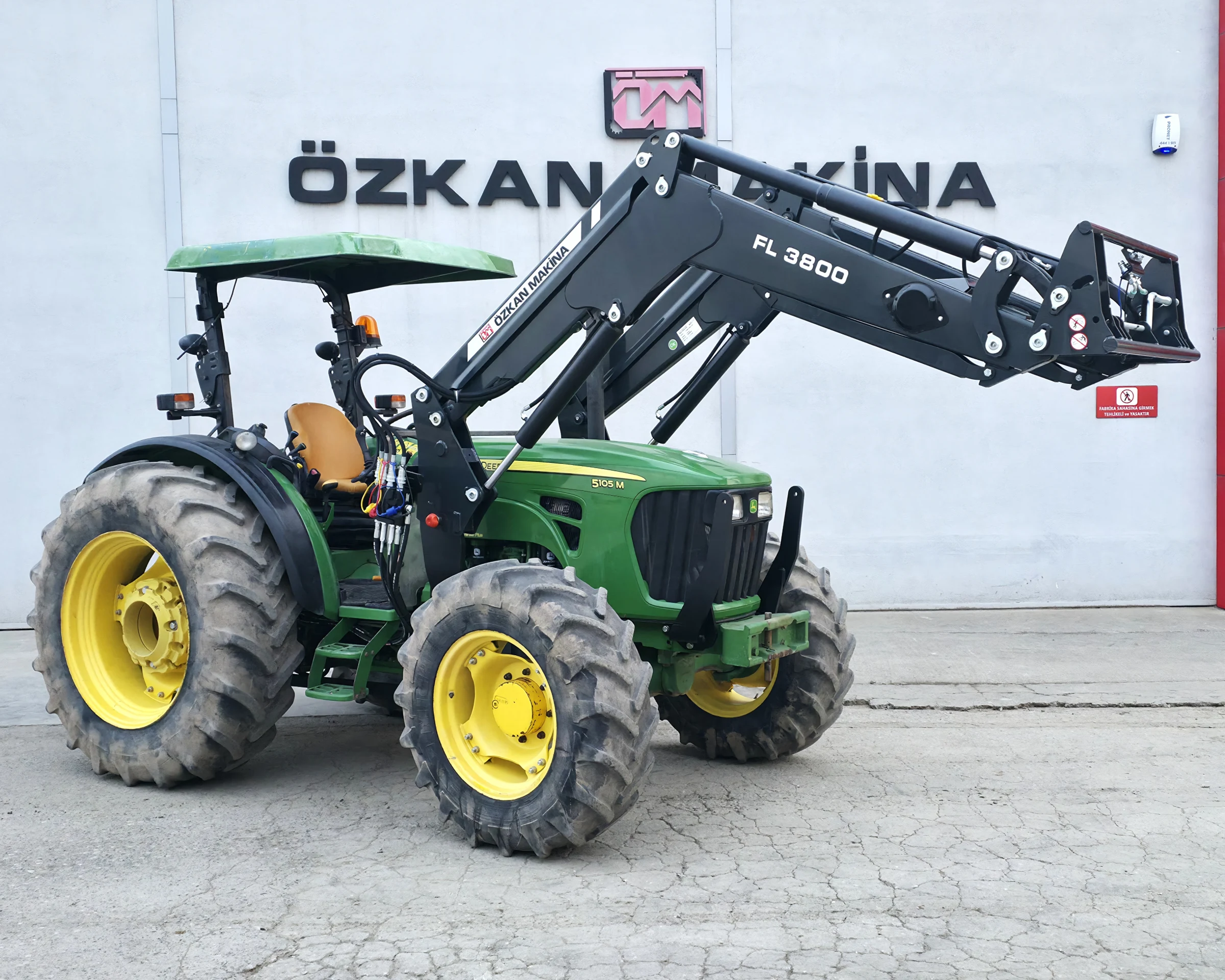 John Deere 5105 M Özkan Makina uygulama 18