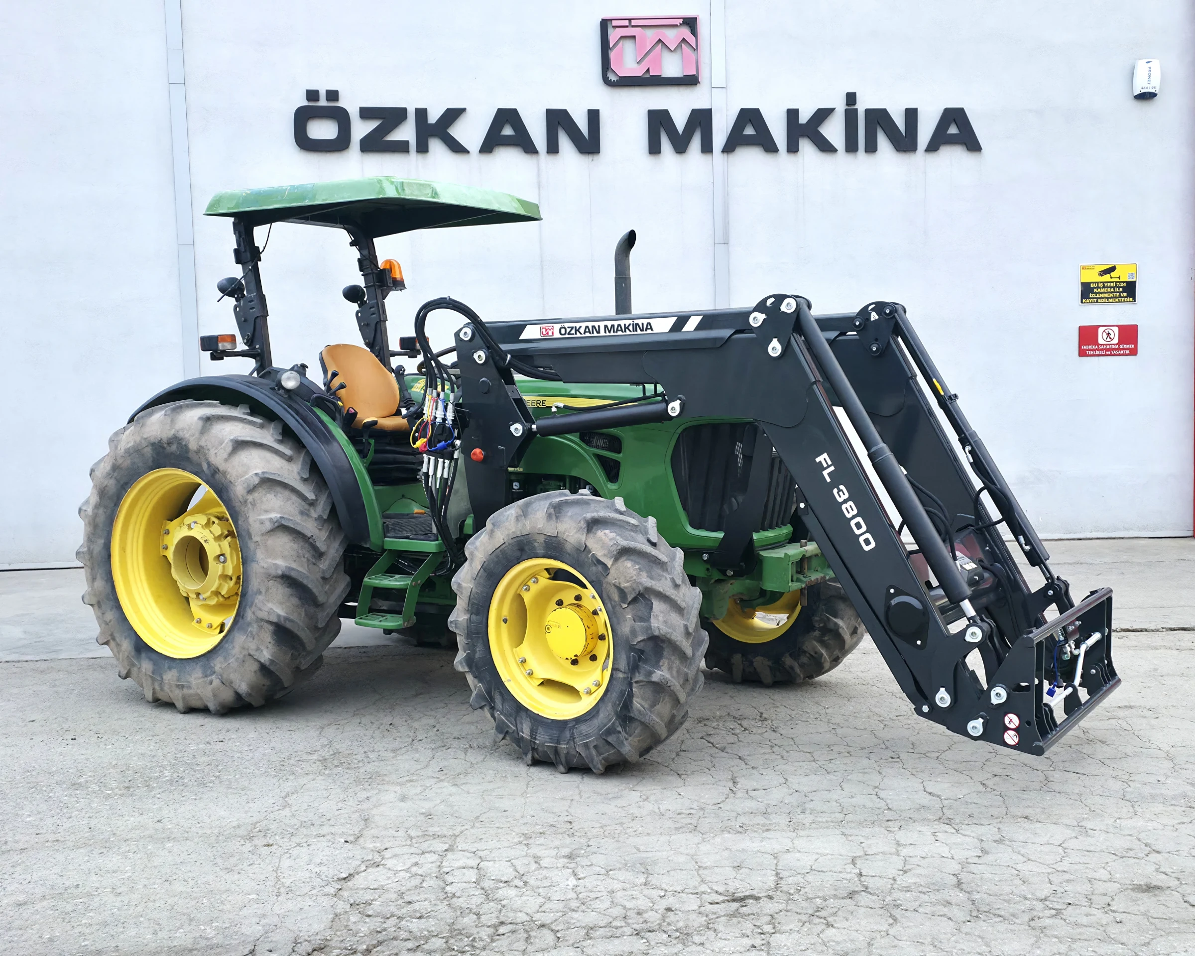 John Deere 5105 M Özkan Makina uygulama 19