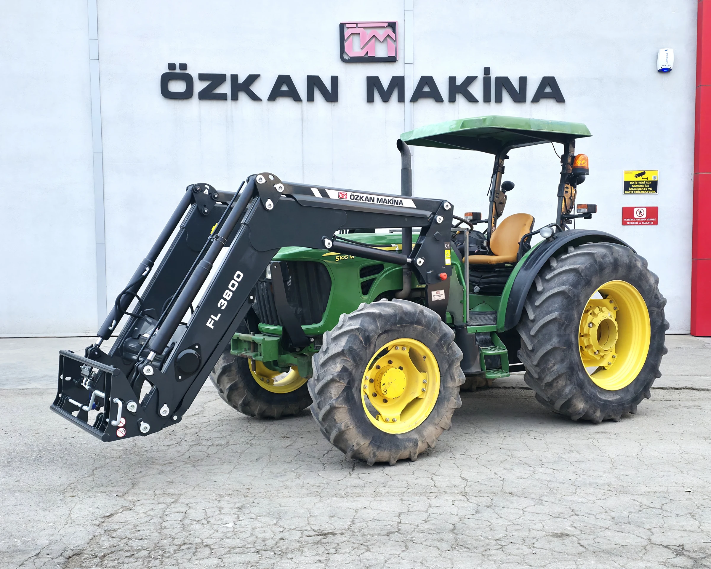 John Deere 5105 M Özkan Makina uygulama 21