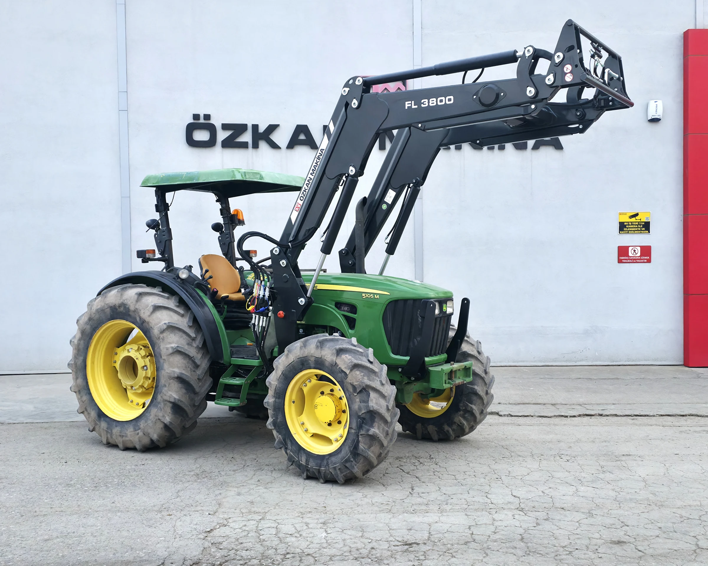 John Deere 5105 M Özkan Makina uygulama 22