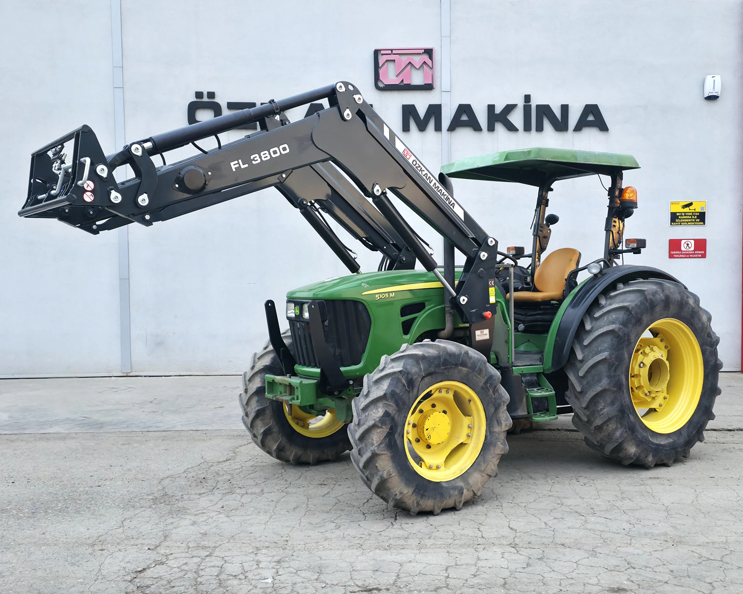 John Deere 5105 M Özkan Makina uygulama 23
