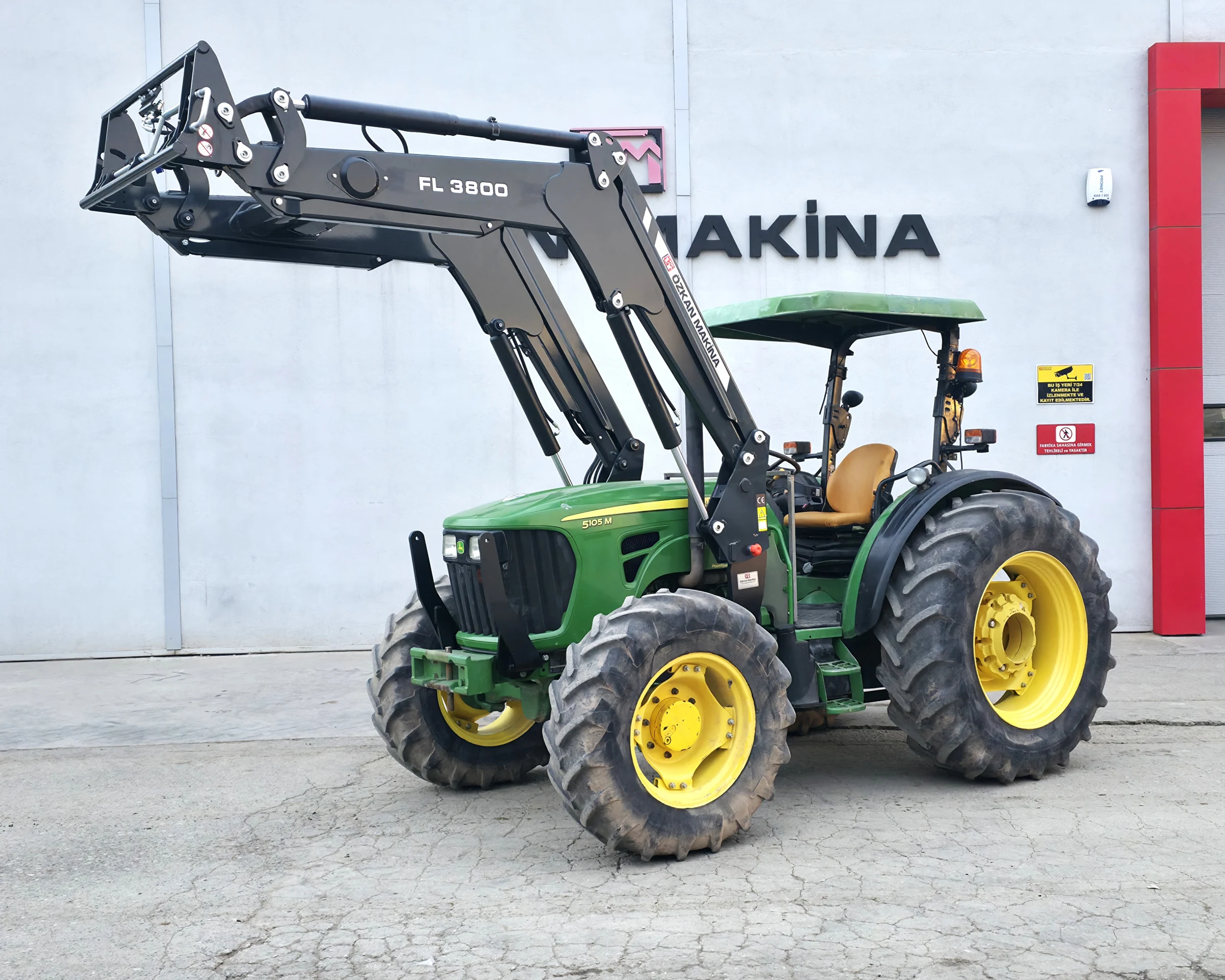John Deere 5105 M Özkan Makina uygulama 24