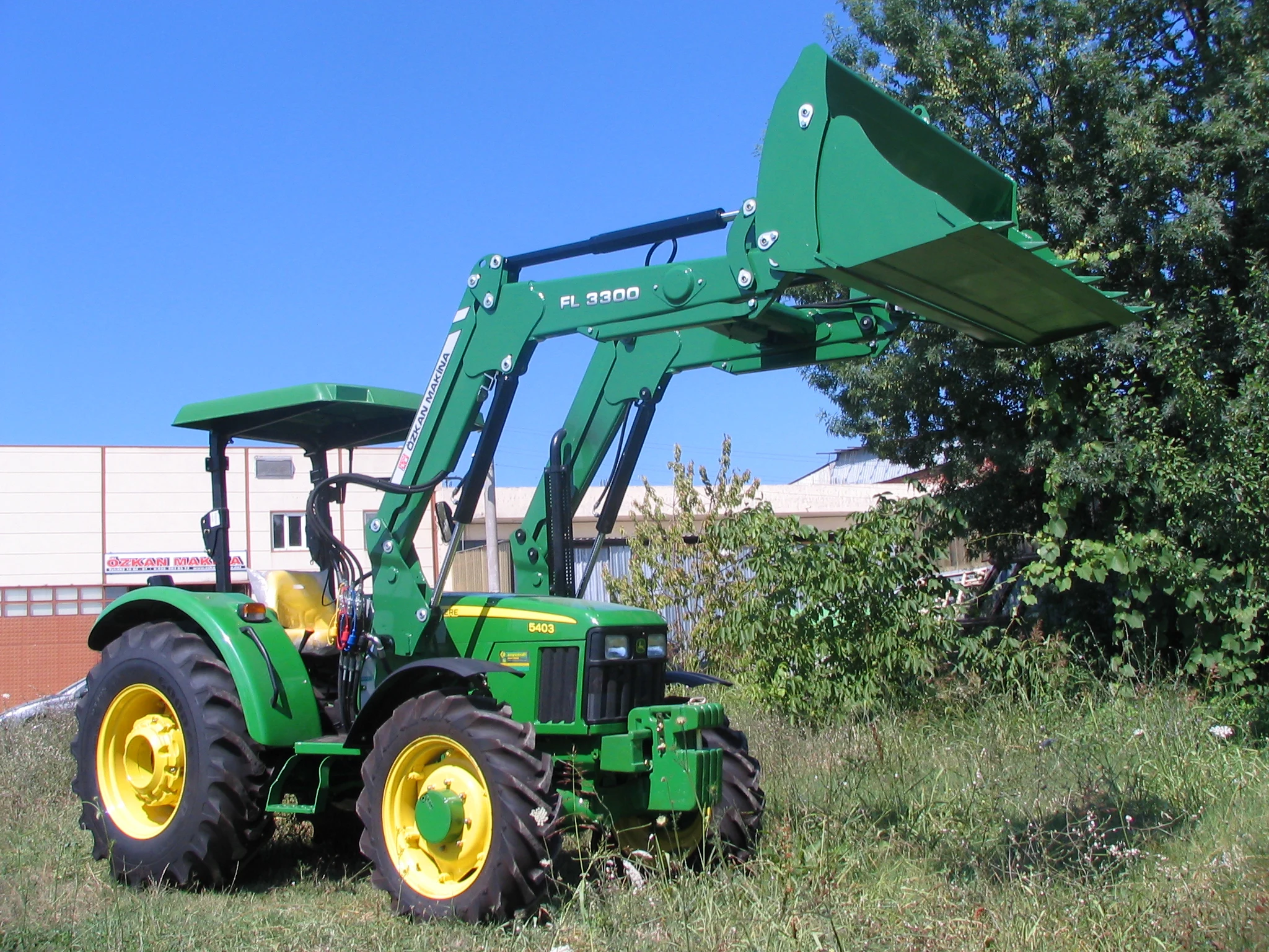 John Deere 5403 Özkan Makina uygulama 1