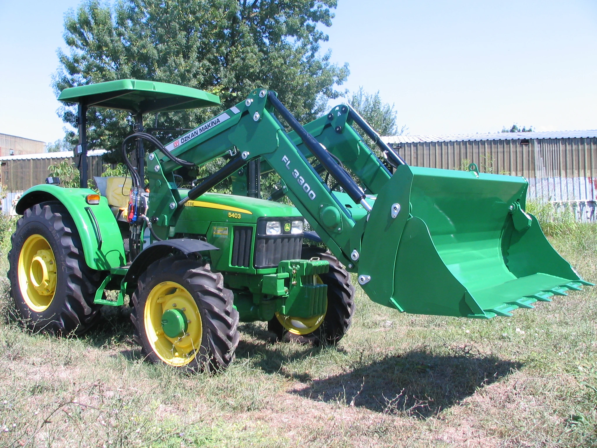 John Deere 5403 Özkan Makina uygulama 10