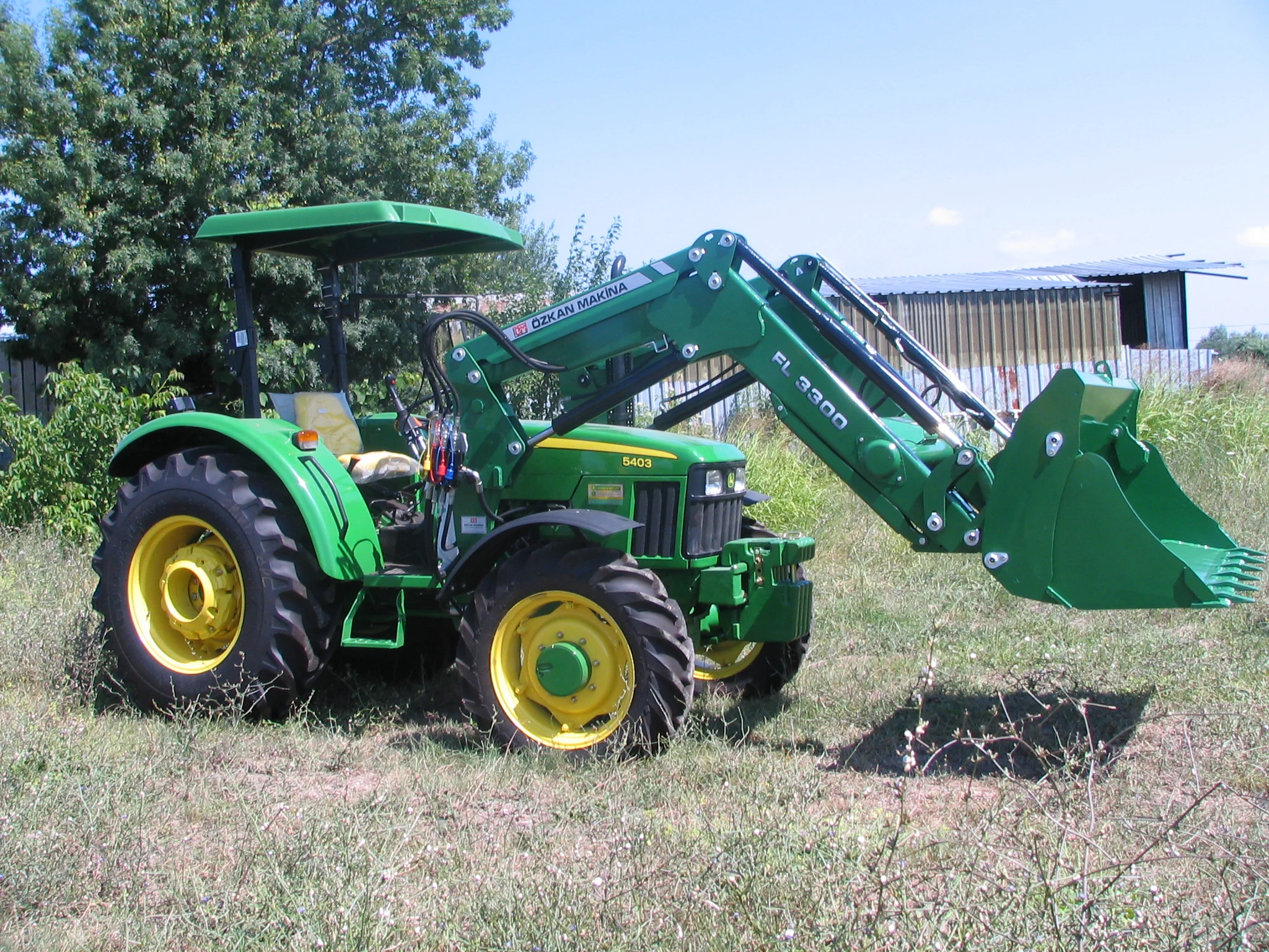 John Deere 5403 Özkan Makina uygulama 11