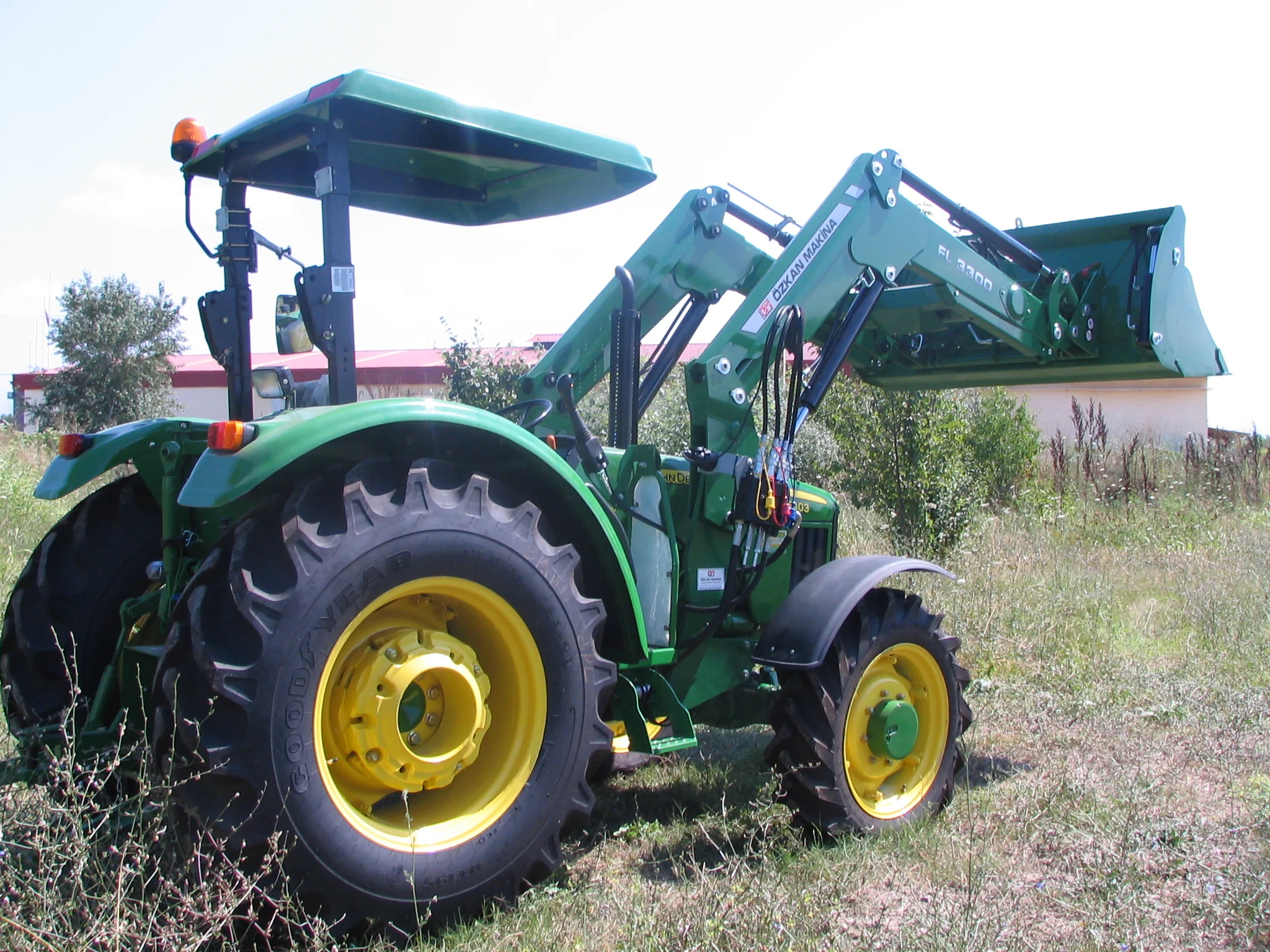 John Deere 5403 Özkan Makina uygulama 12