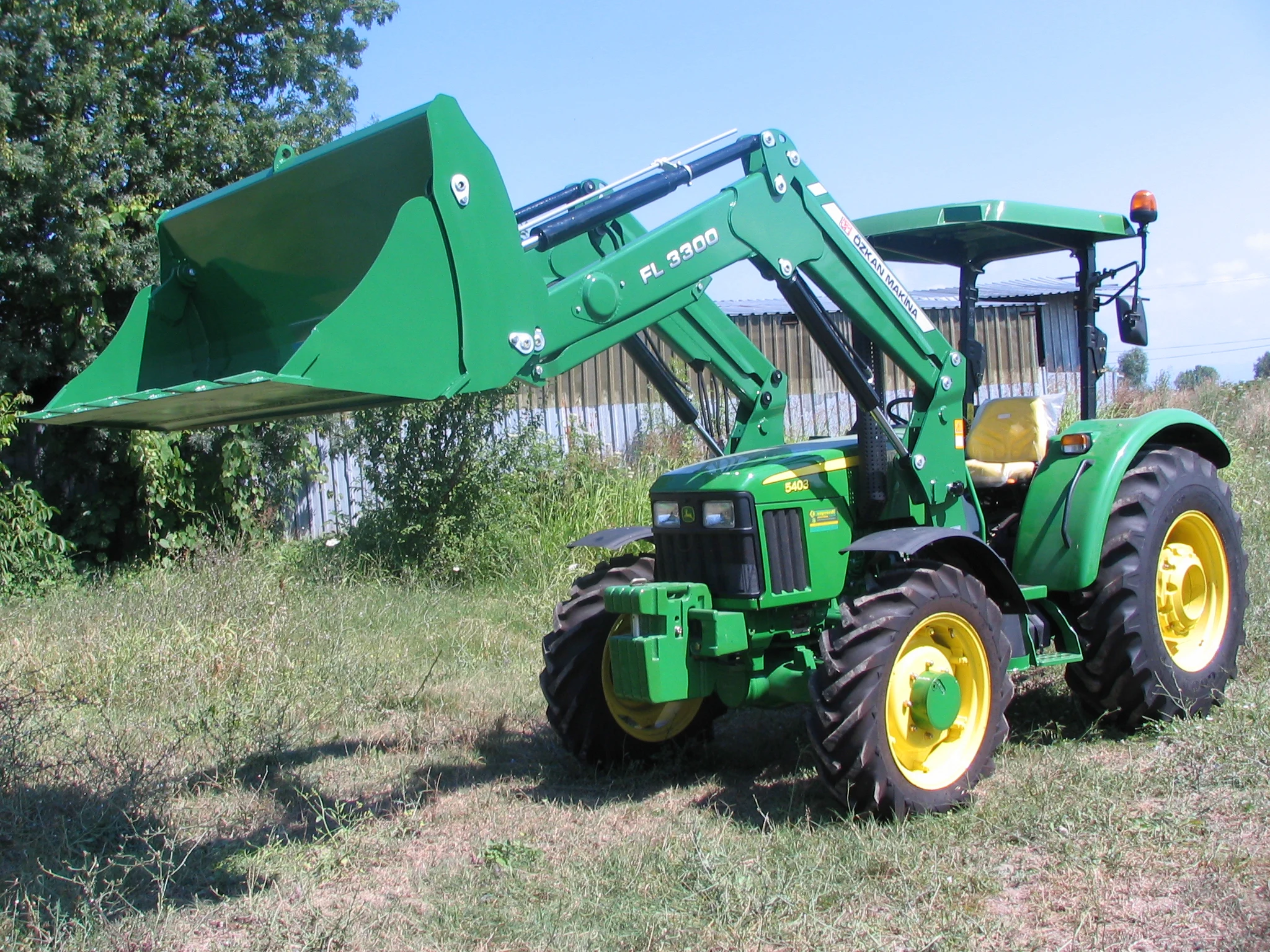 John Deere 5403 Özkan Makina uygulama 13
