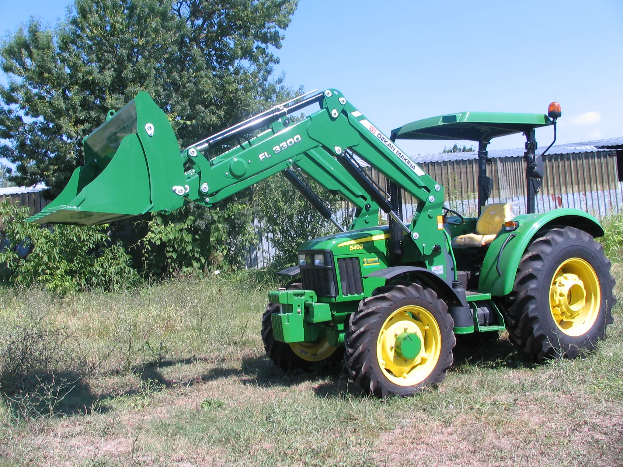 John Deere 5403 Özkan Makina uygulama 14