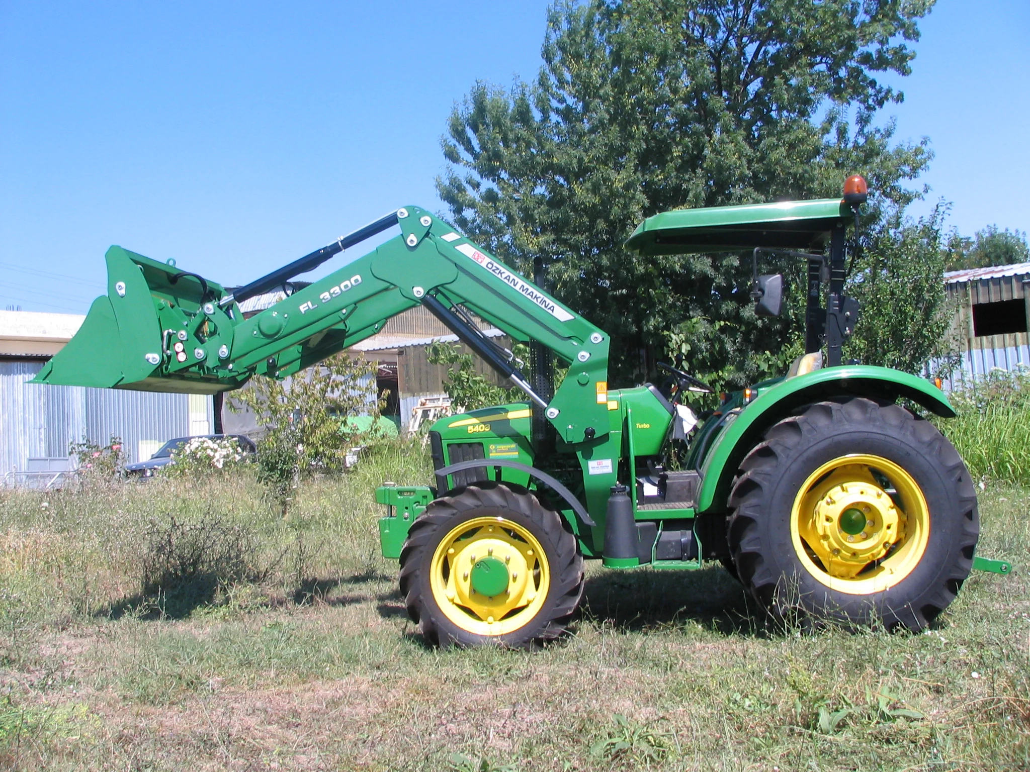 John Deere 5403 Özkan Makina uygulama 15