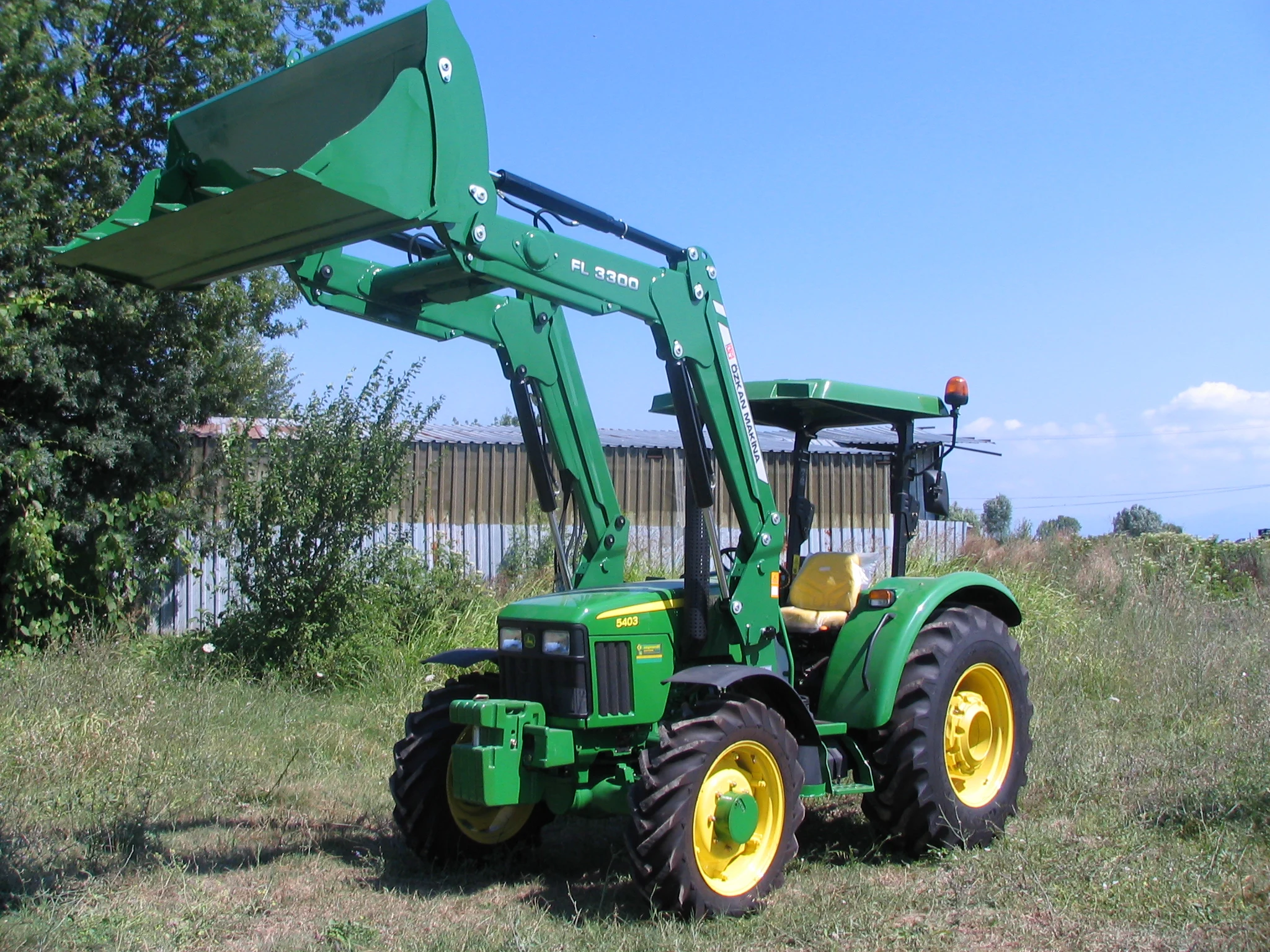 John Deere 5403 Özkan Makina uygulama 17