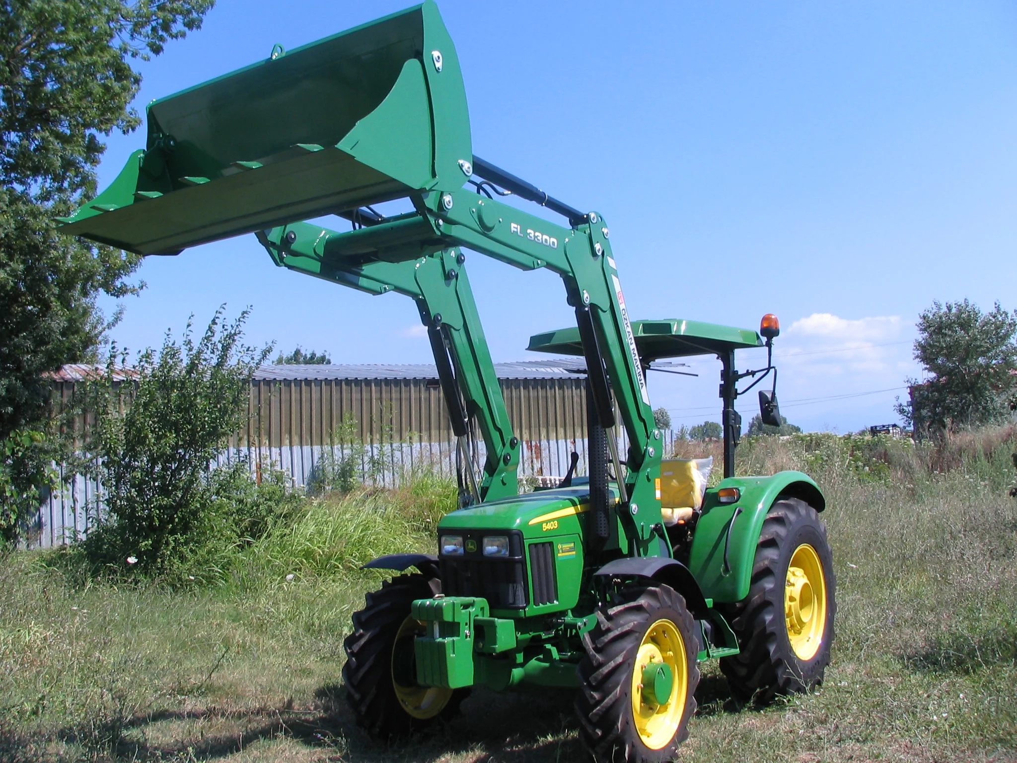 John Deere 5403 Özkan Makina uygulama 18