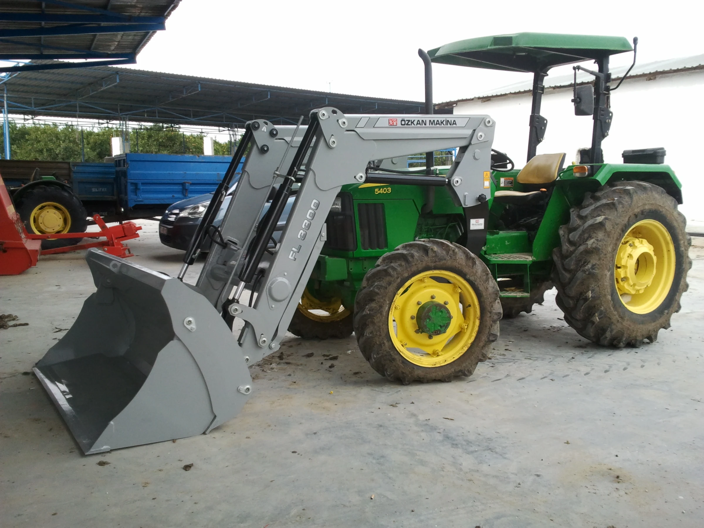 John Deere 5403 Özkan Makina uygulama 5