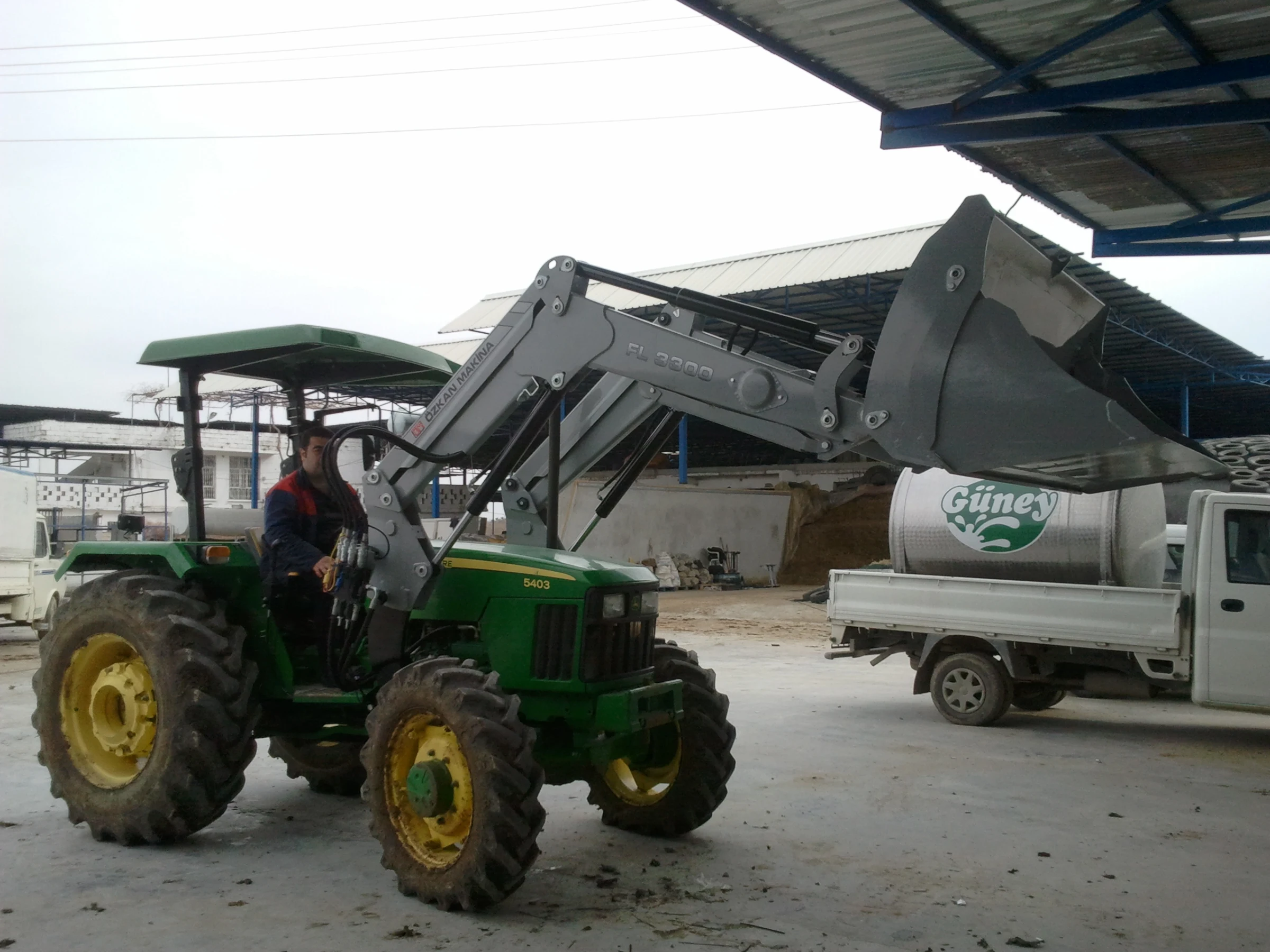 John Deere 5403 Özkan Makina uygulama 8