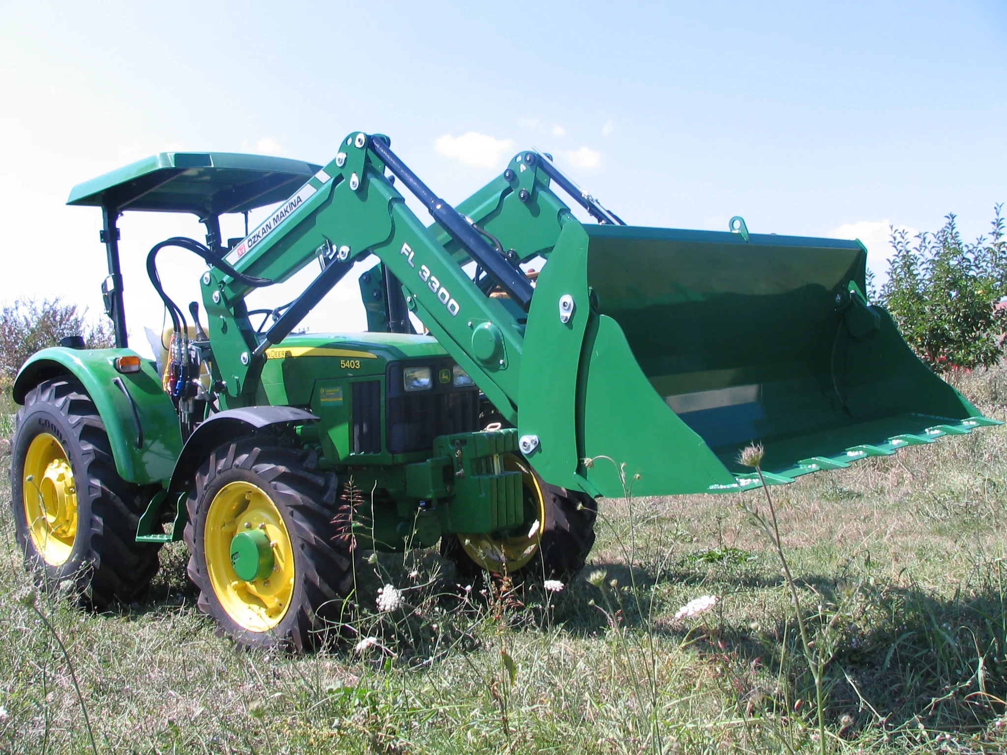 John Deere 5403 Özkan Makina uygulama 9