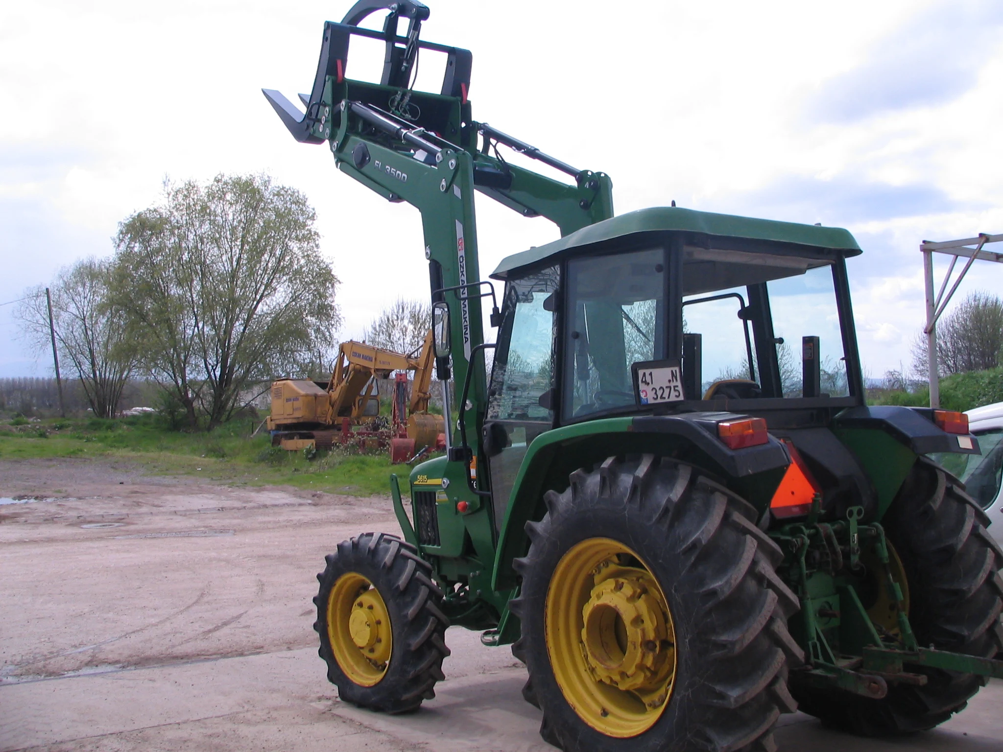 John Deere 5715 Özkan Makina uygulama 3