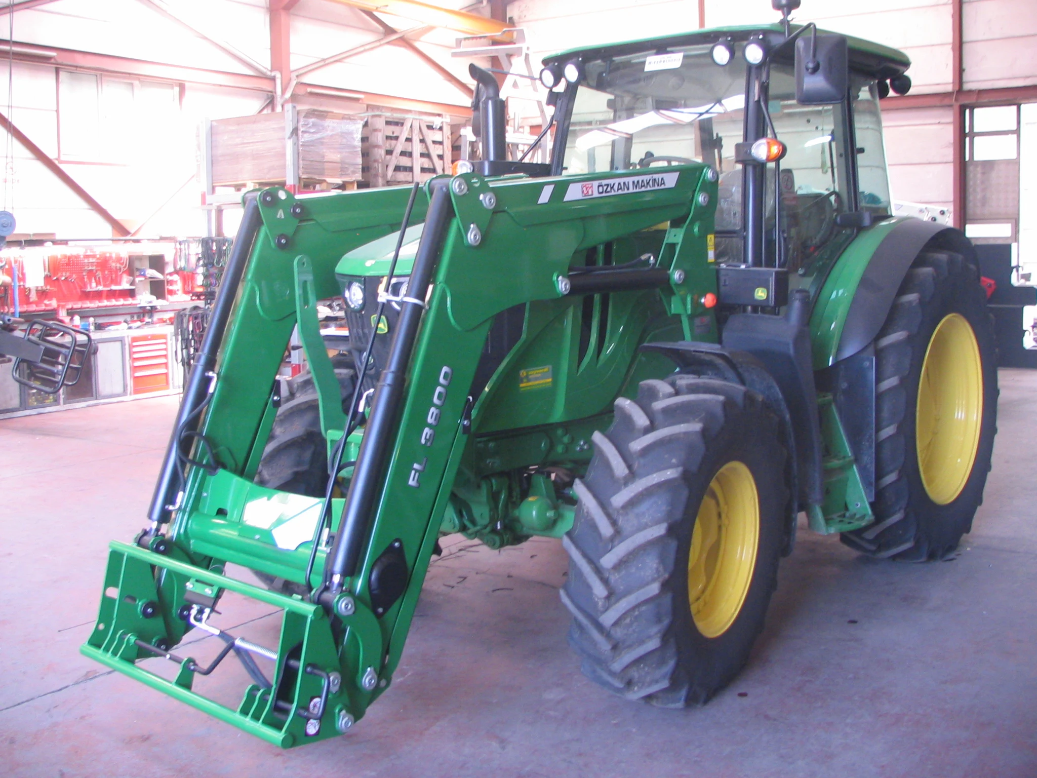 John Deere 6115 MC Özkan Makina uygulama 1