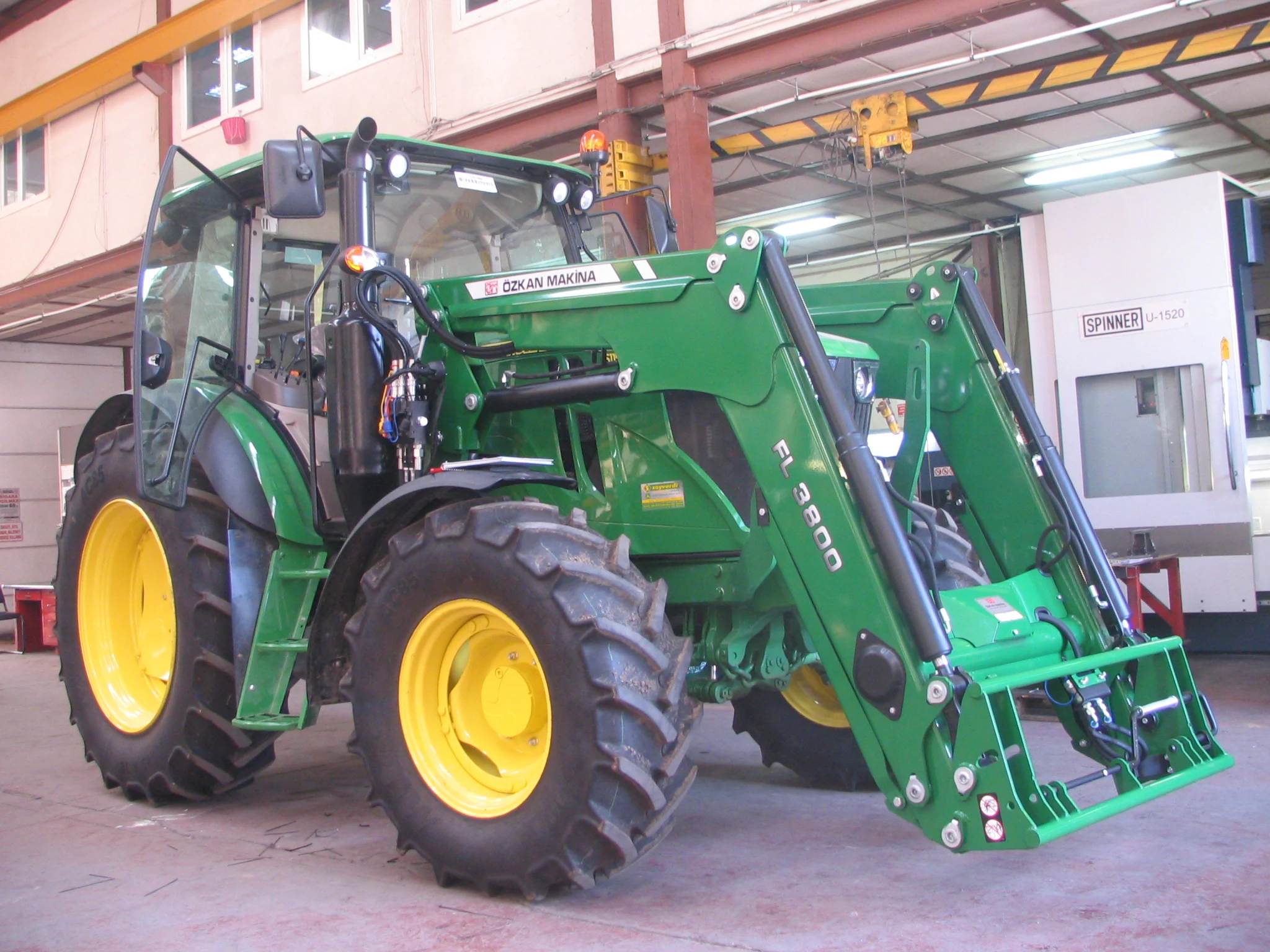 John Deere 6115 MC Özkan Makina uygulama 2