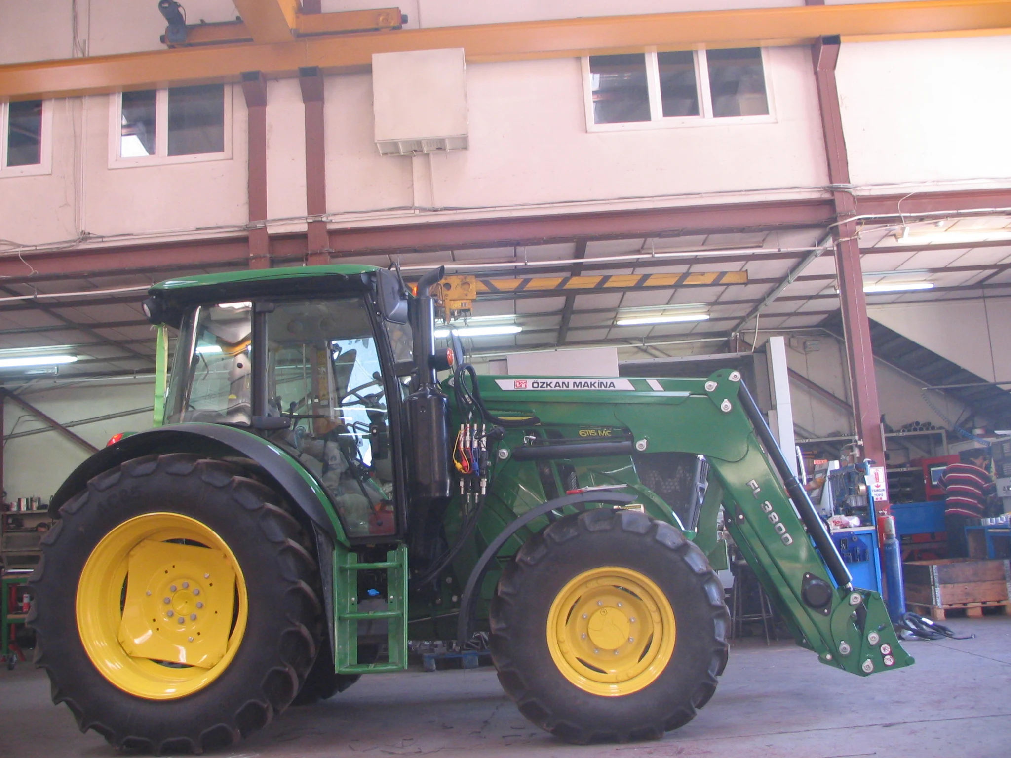 John Deere 6115 MC Özkan Makina uygulama 4