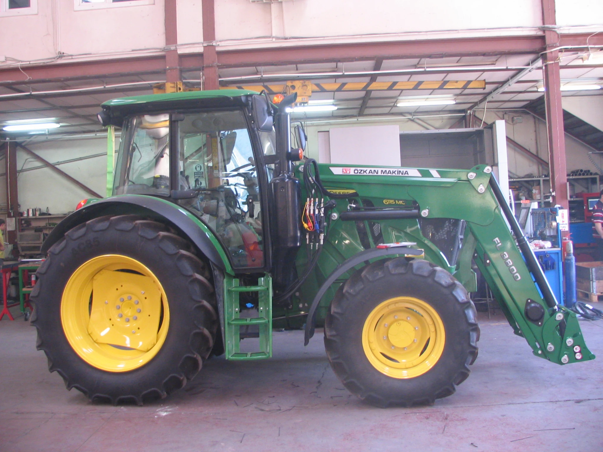 John Deere 6115 MC Özkan Makina uygulama 5