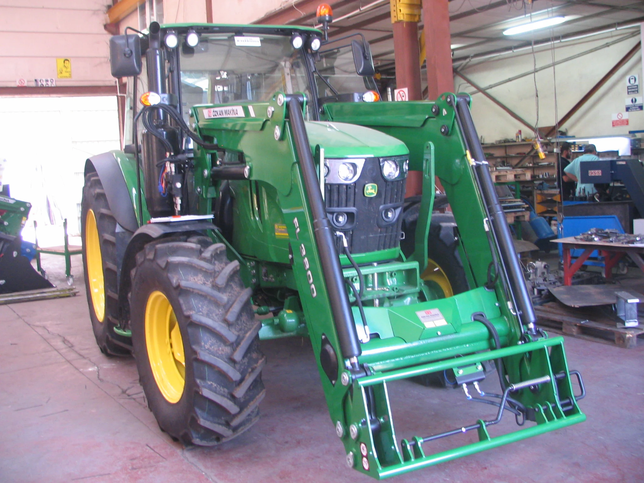 John Deere 6115 MC Özkan Makina uygulama 6