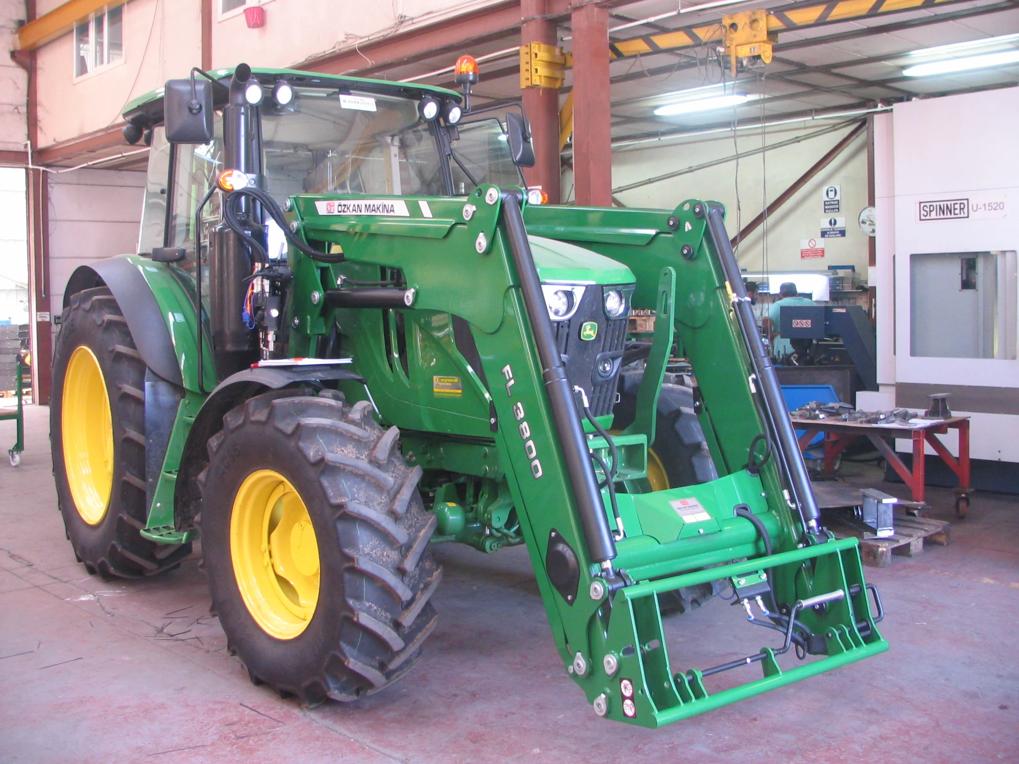John Deere 6115 MC Özkan Makina uygulama 7