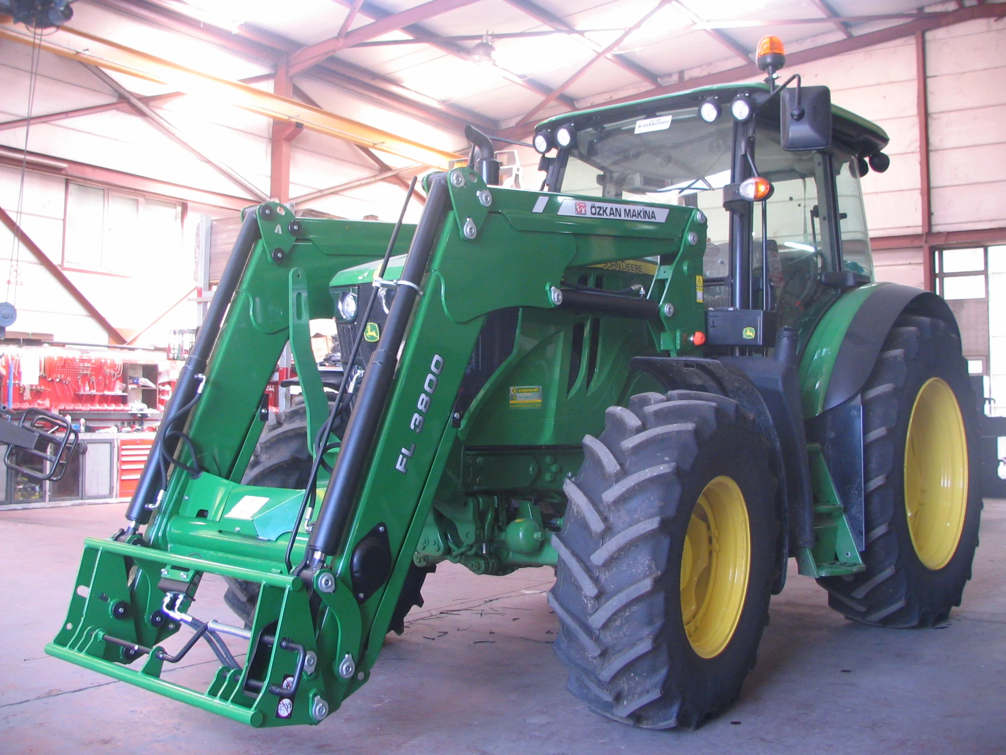 John Deere 6115 MC Özkan Makina uygulama 9