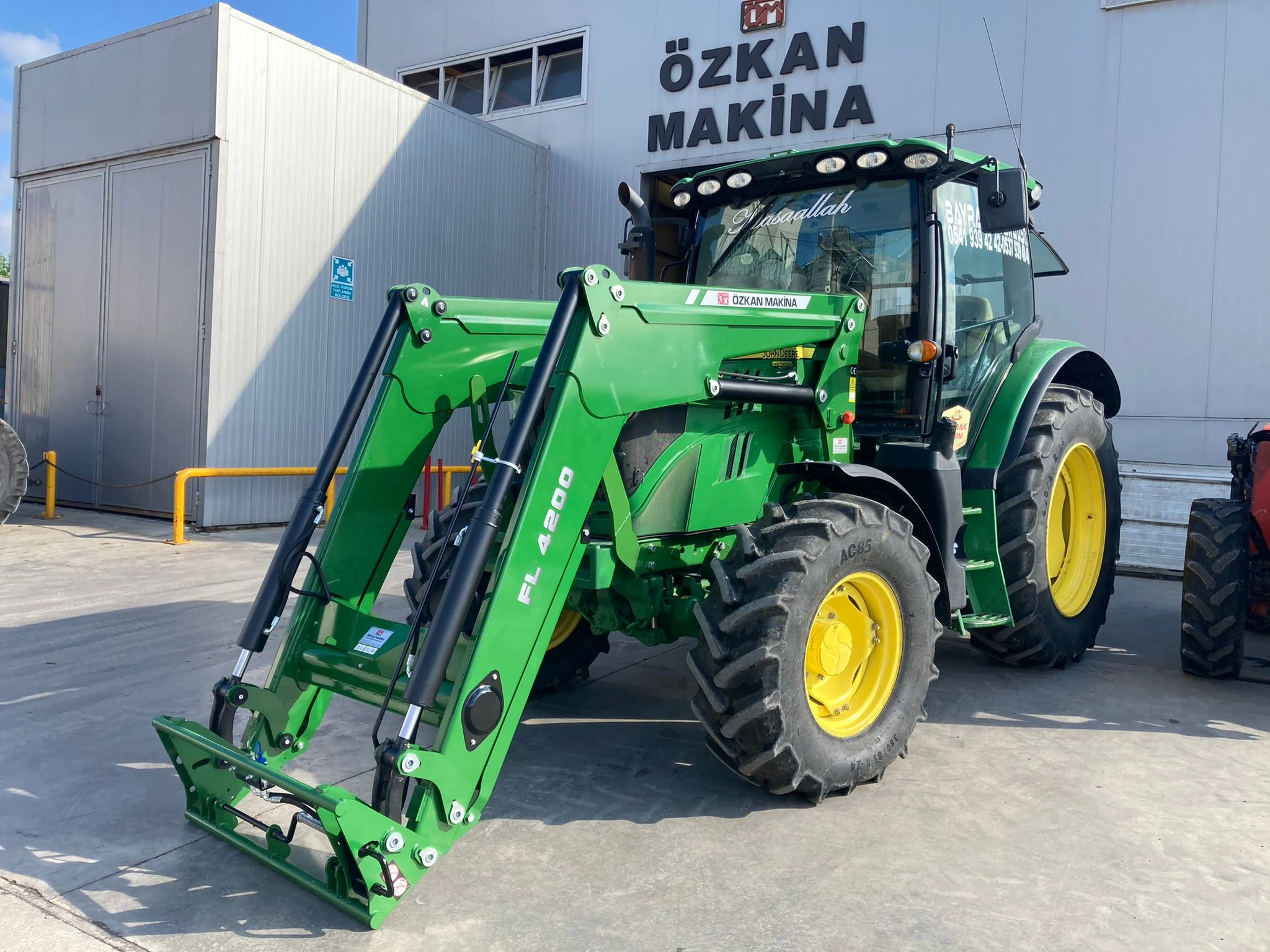 John Deere 6120 R Özkan Makina uygulama 11