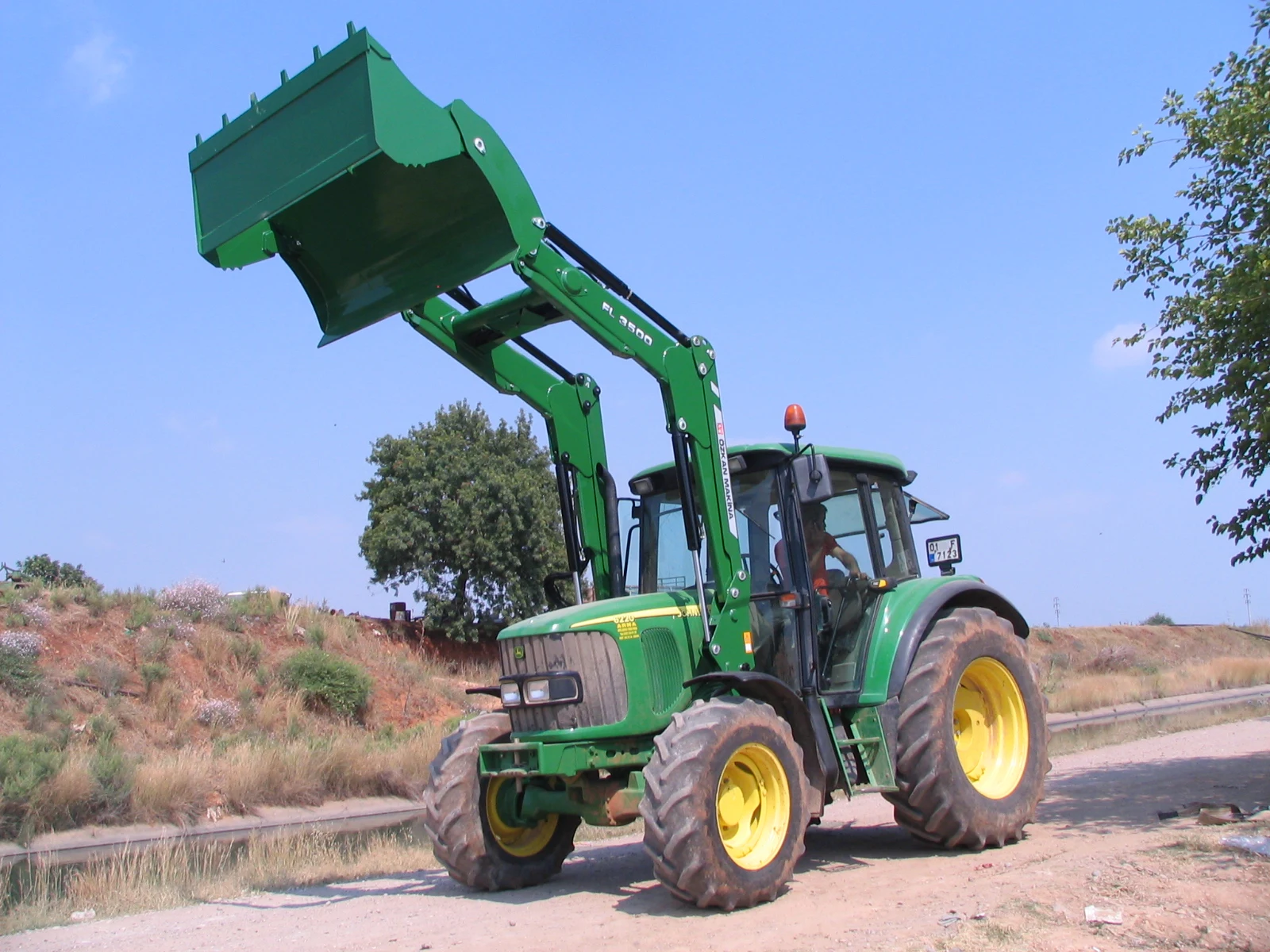 John Deere 6220 Özkan Makina uygulama 18